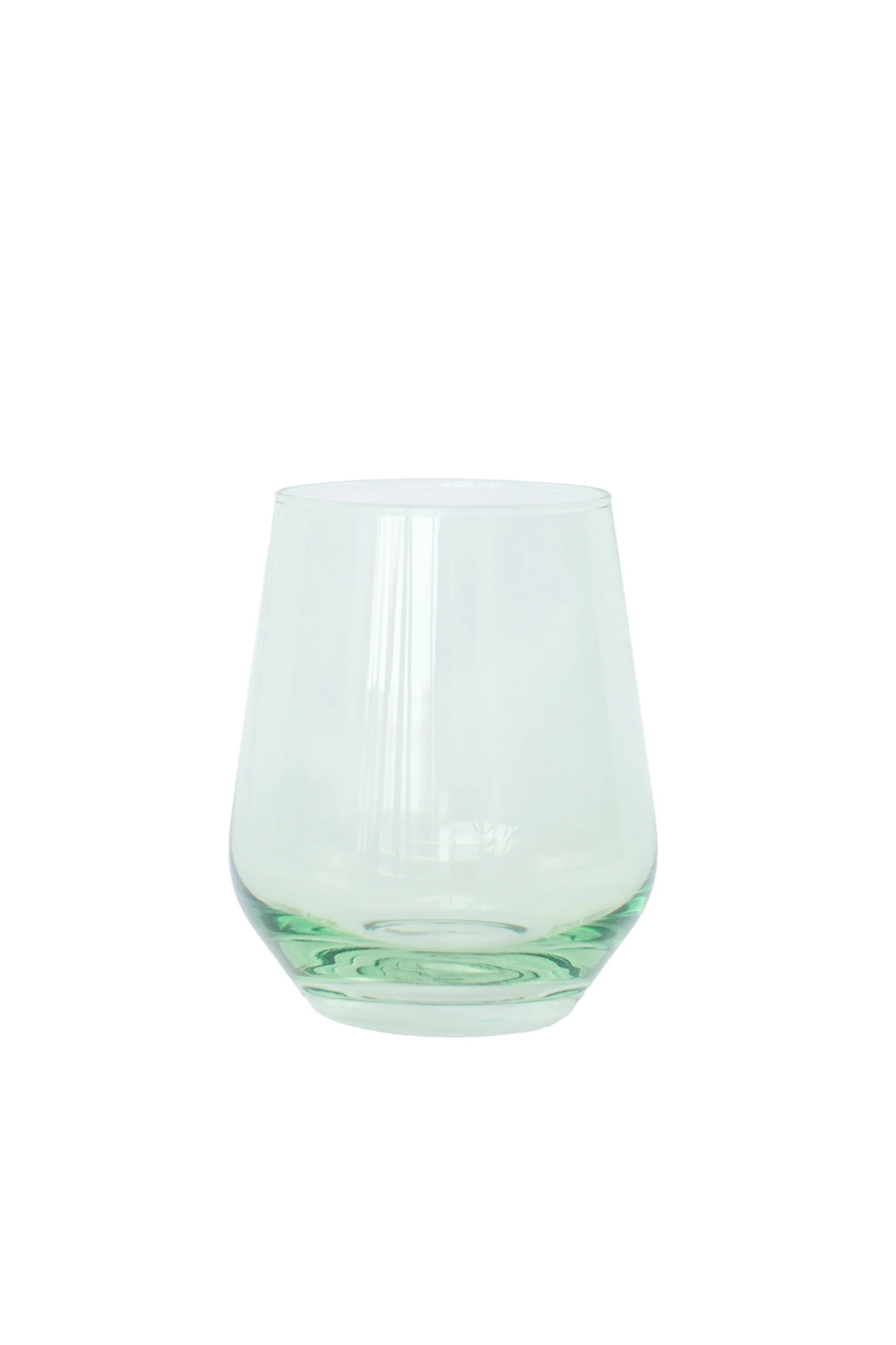 Estelle Stemless Wine - Single - Mint Green