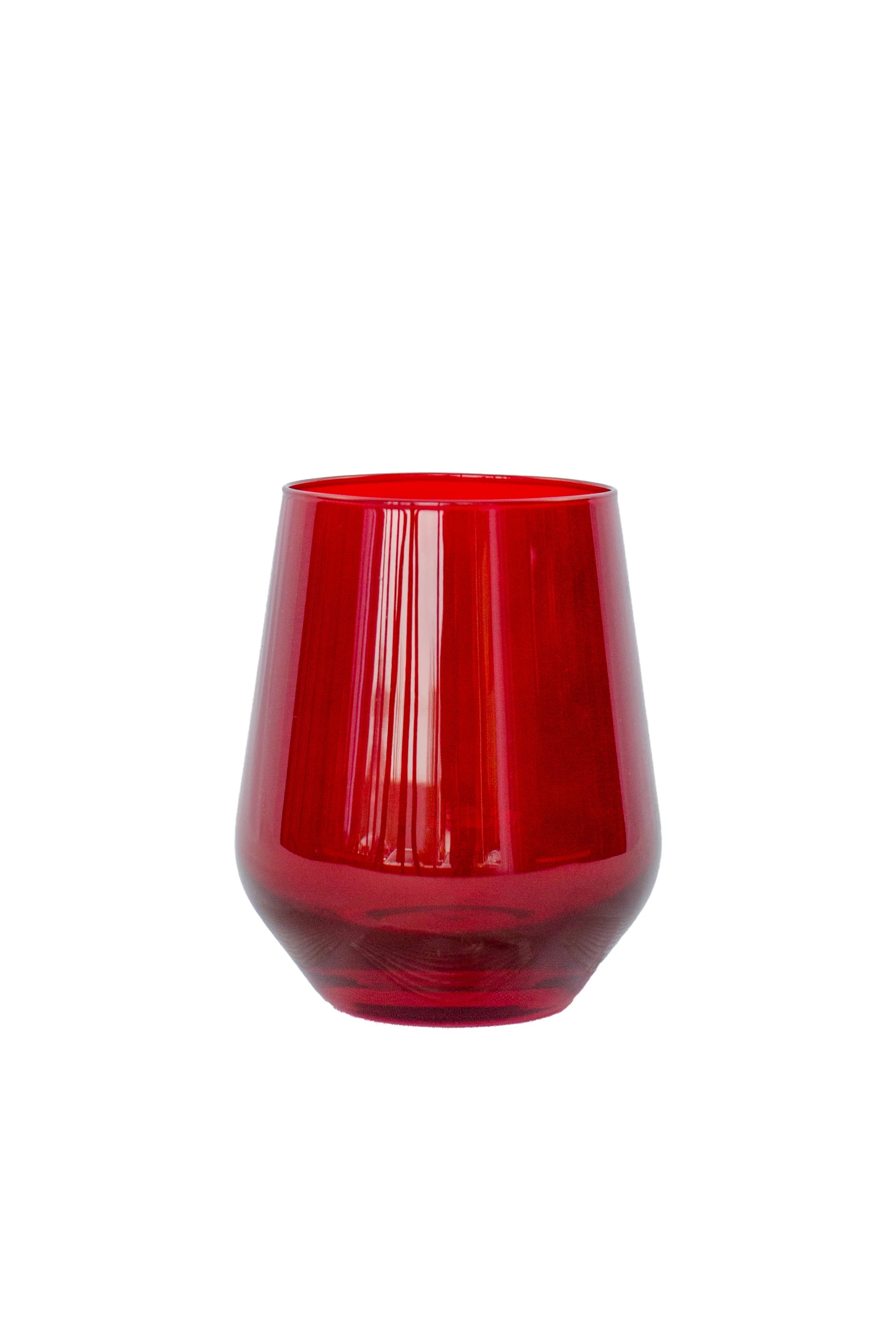Estelle Stemless Wine - Single - Red