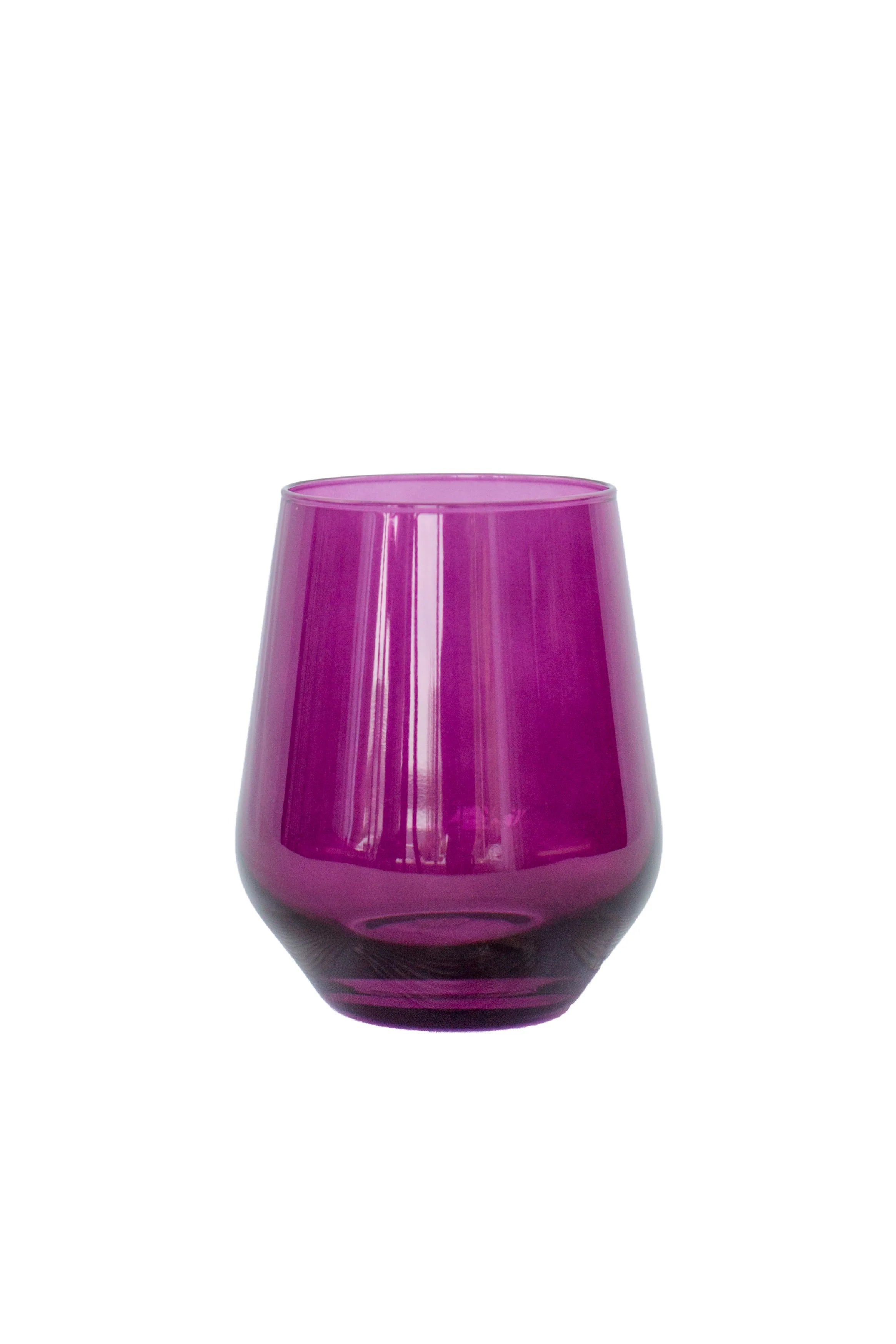 Estelle Stemless Wine - Single - Amethyst