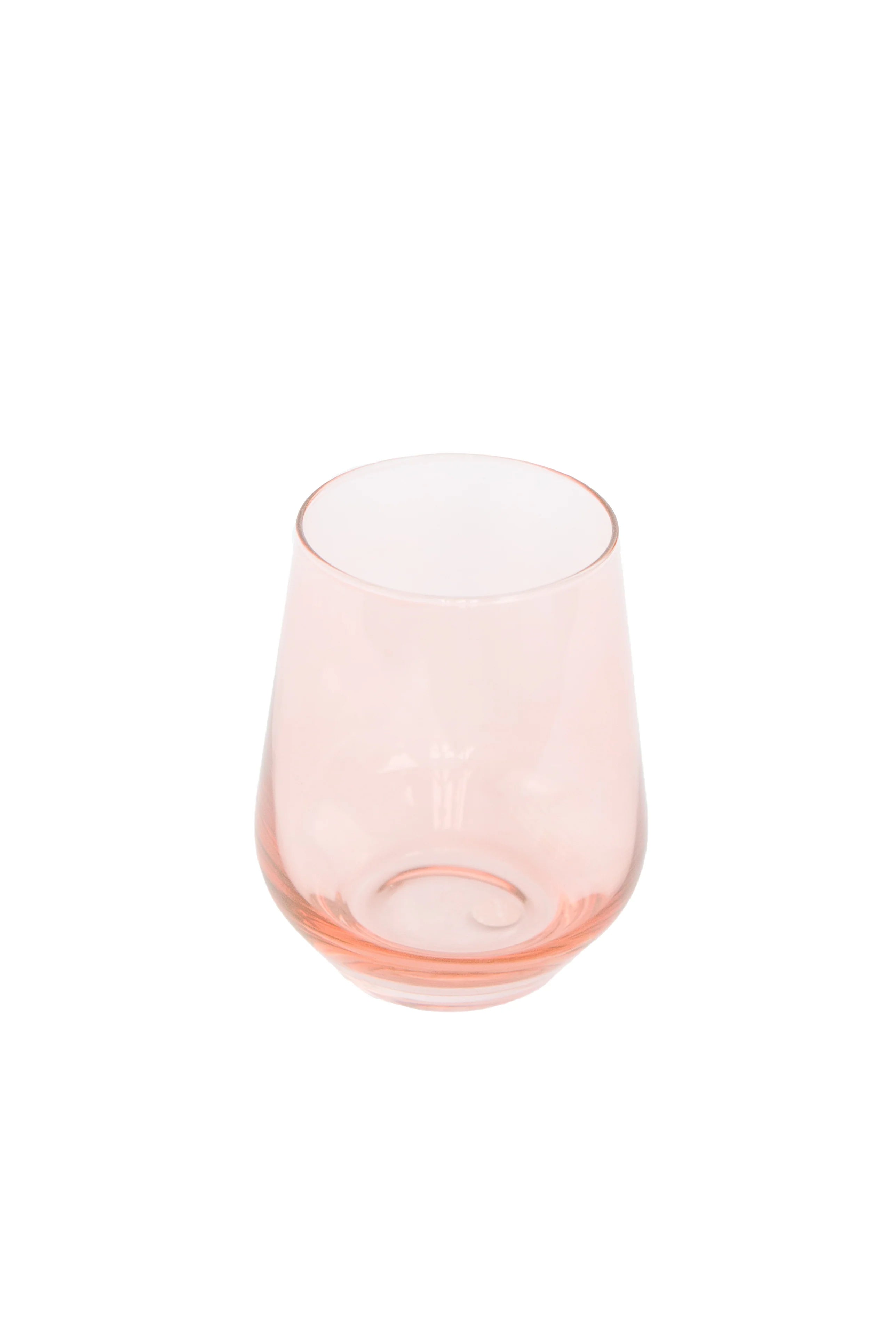 Estelle Stemless Wine - Single - Blush Pink