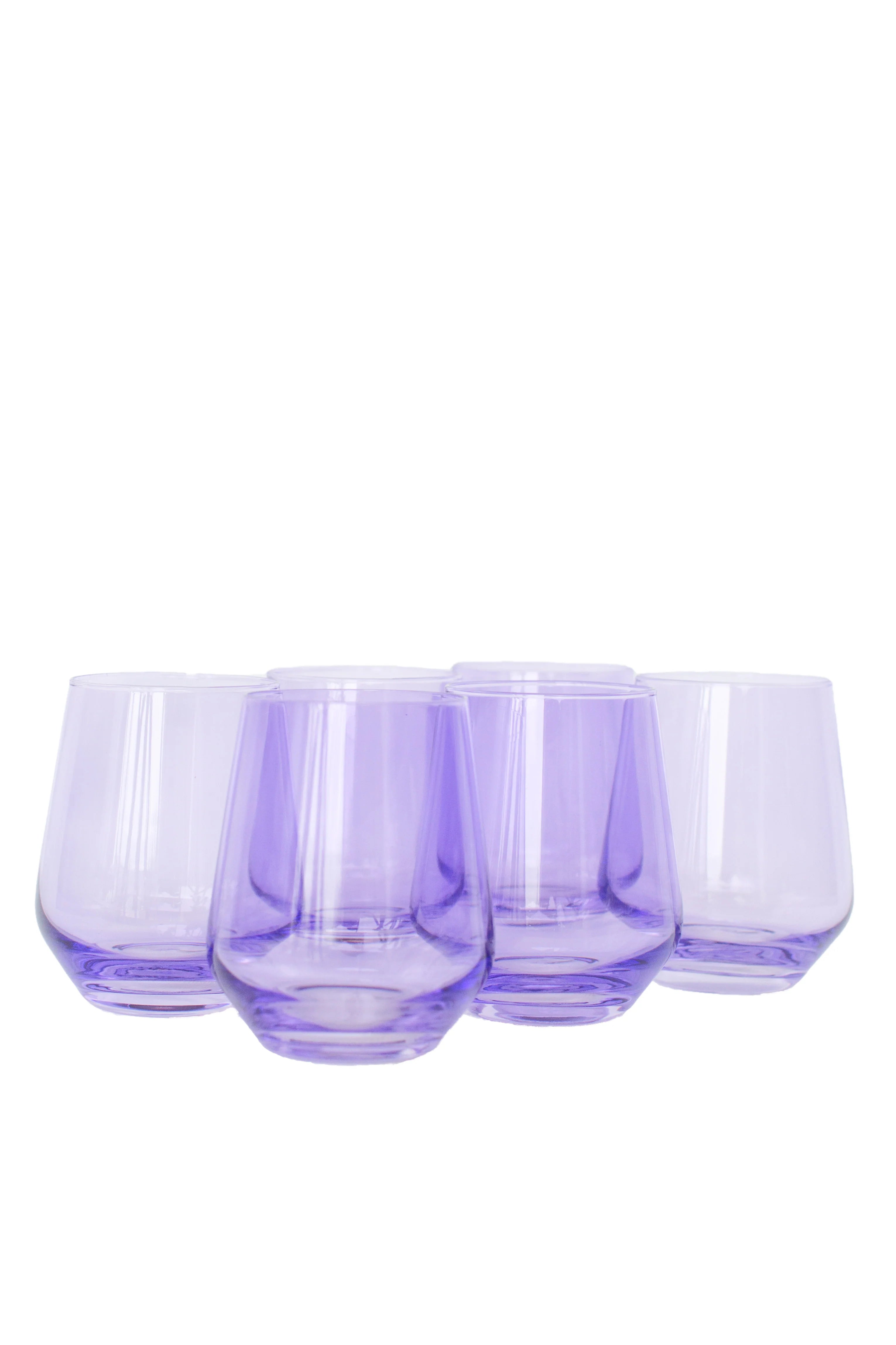 Estelle Stemless Wine - Bundle - Lavender