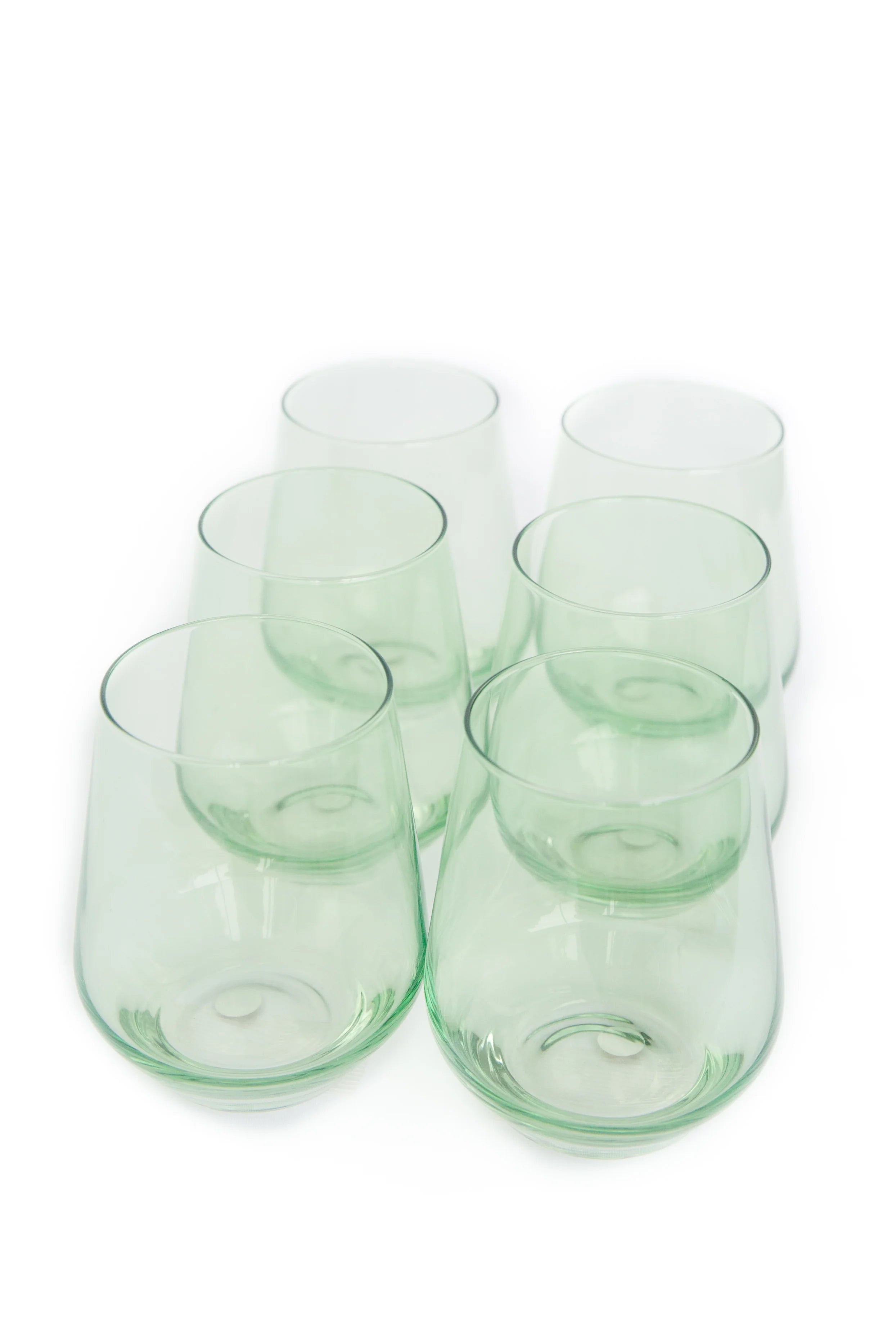 Estelle Stemless Wine - Bundle - Mint Green
