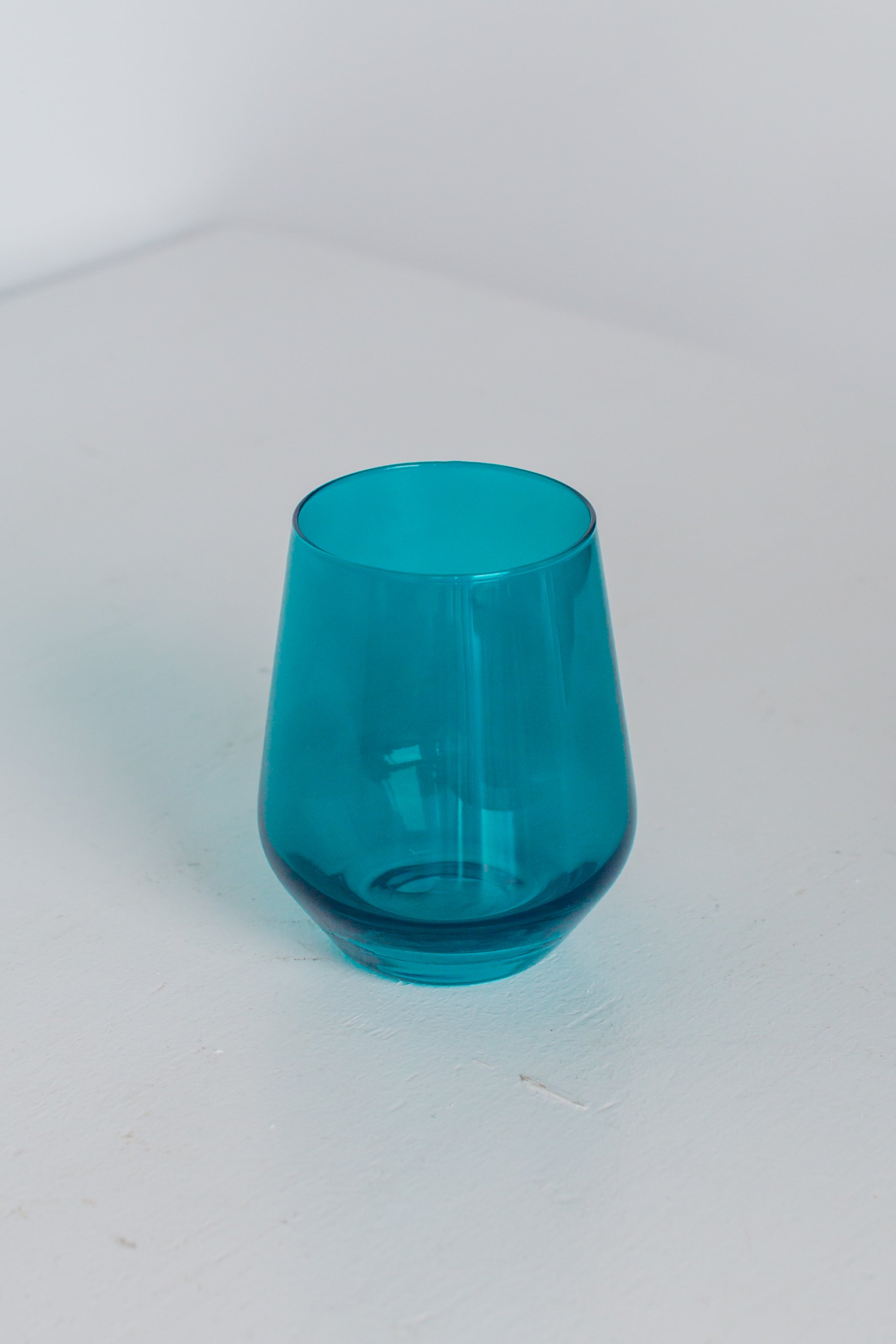 Estelle Colored Wine Stemless {Teal}_Bundle