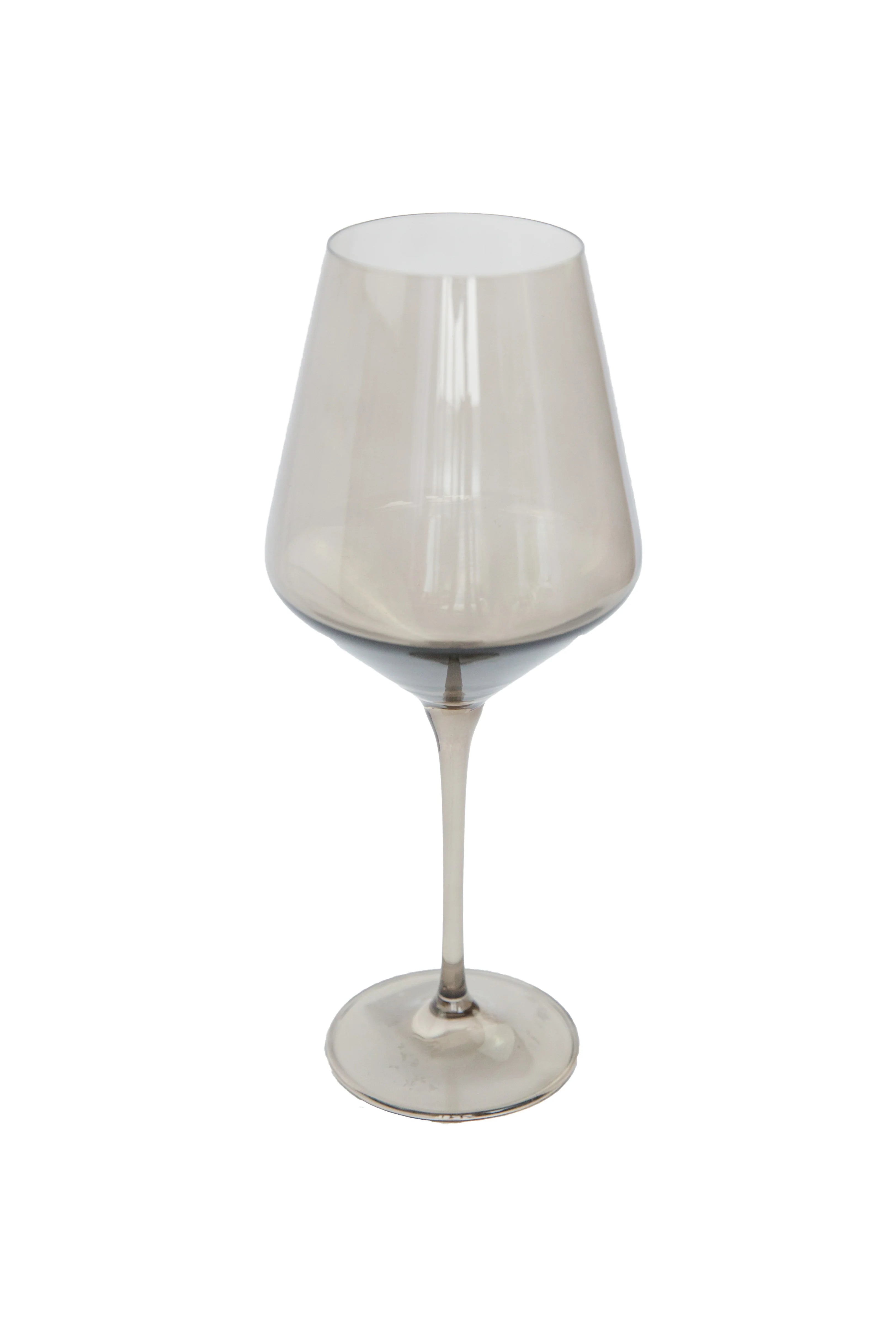 Estelle Wine Stemware - Single - Gray Smoke
