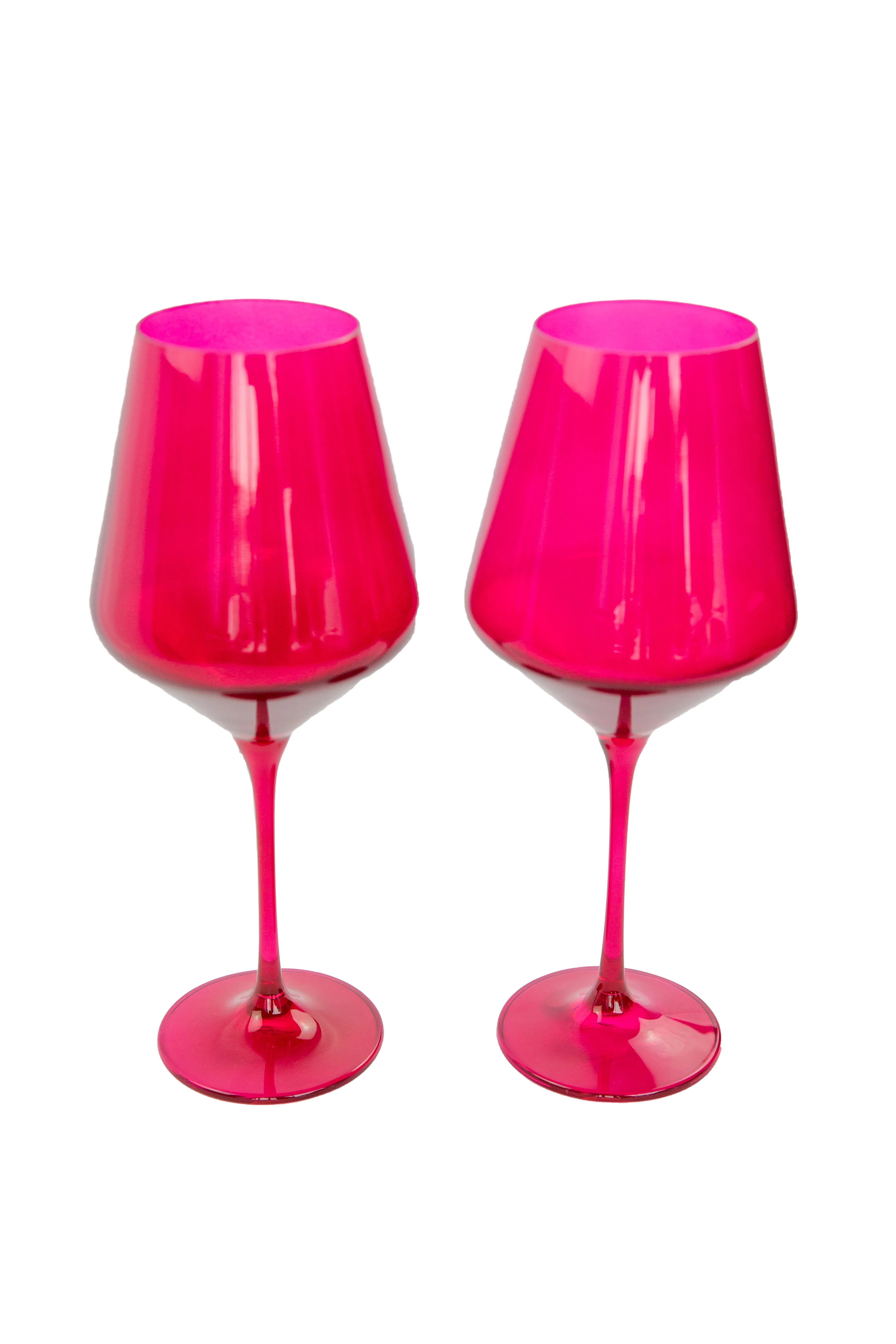 Estelle Wine Stemware - Bundle - Fuchsia