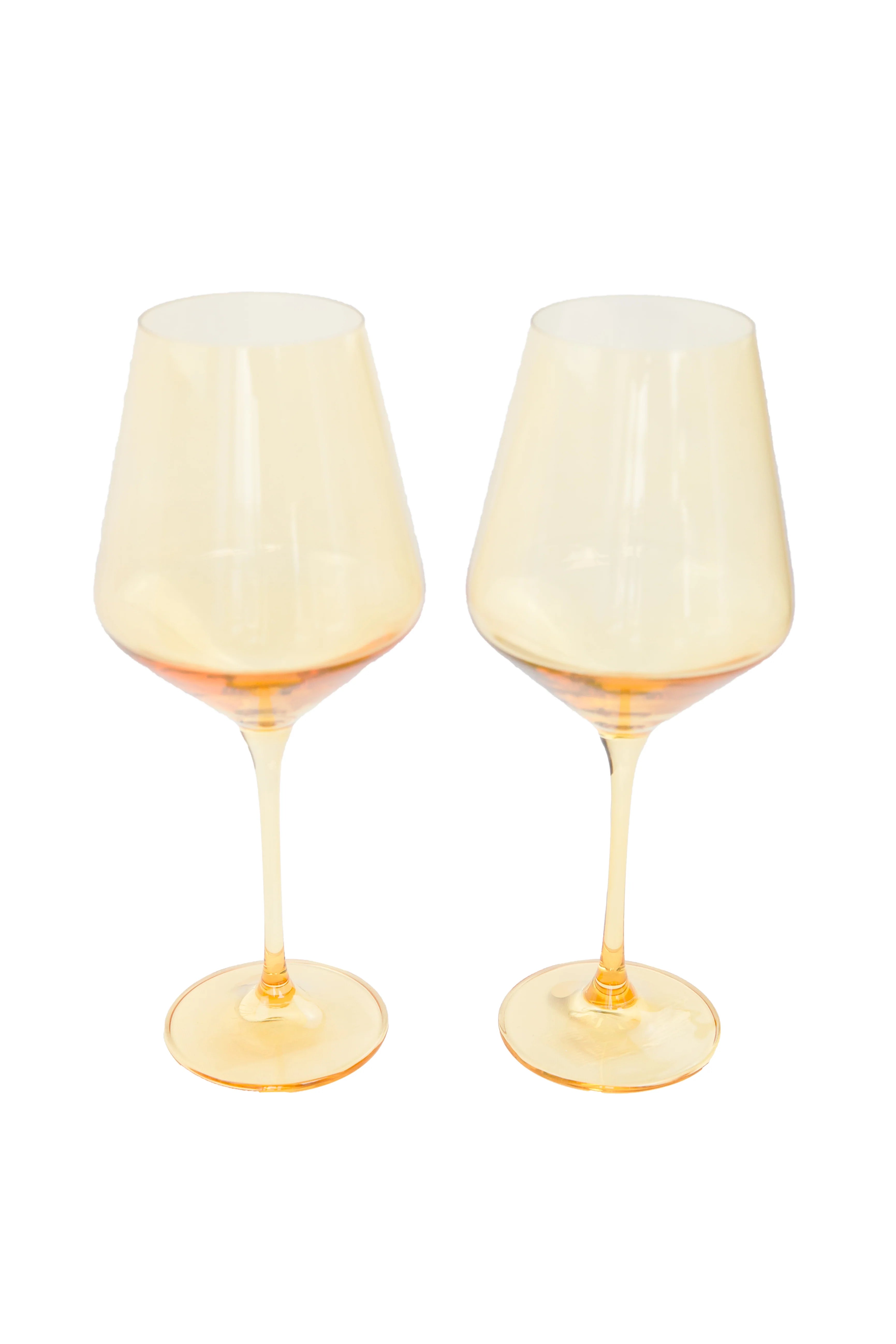 Estelle Wine Stemware - Bundle - Yellow