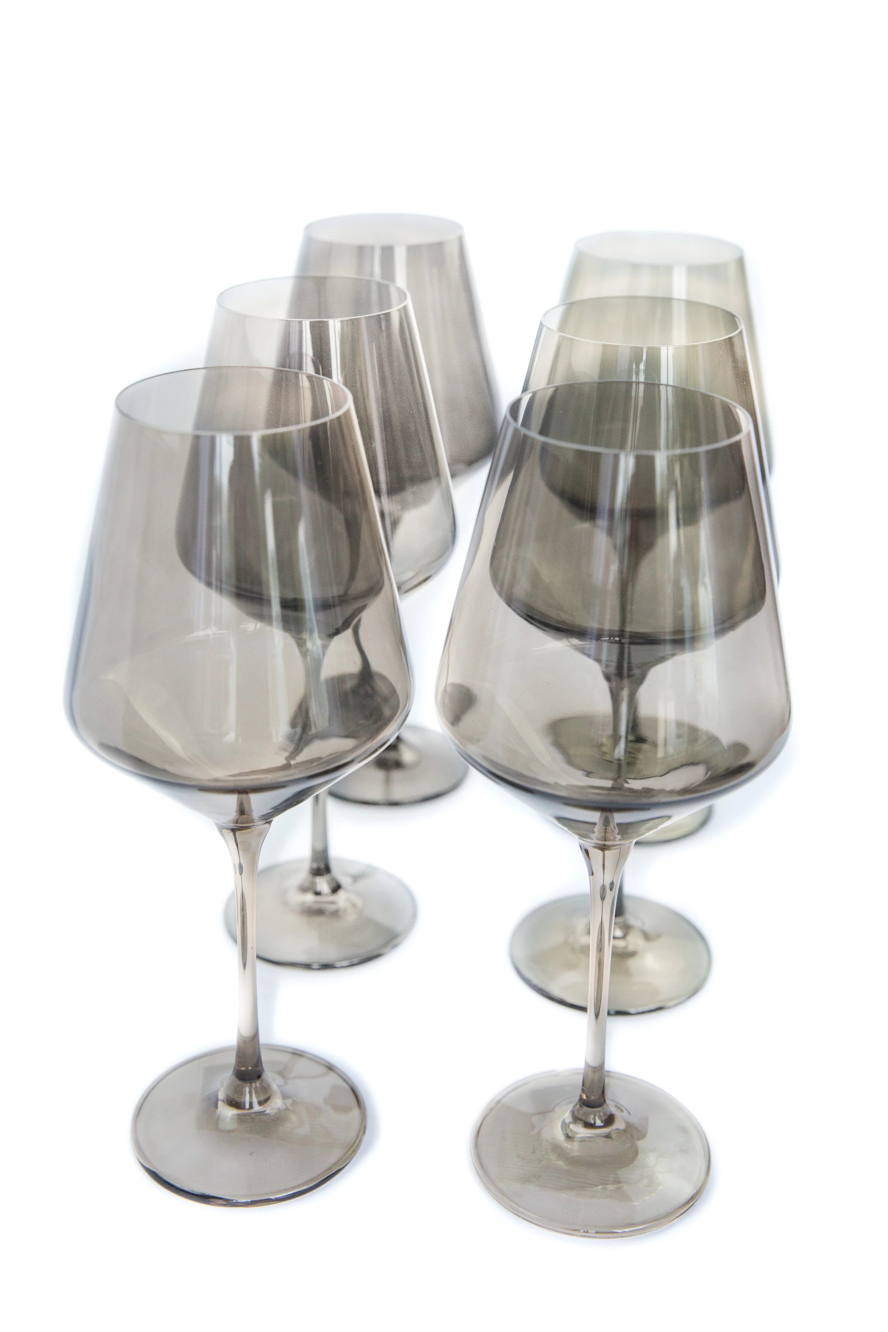 Estelle Wine Stemware - Bundle - Gray Smoke