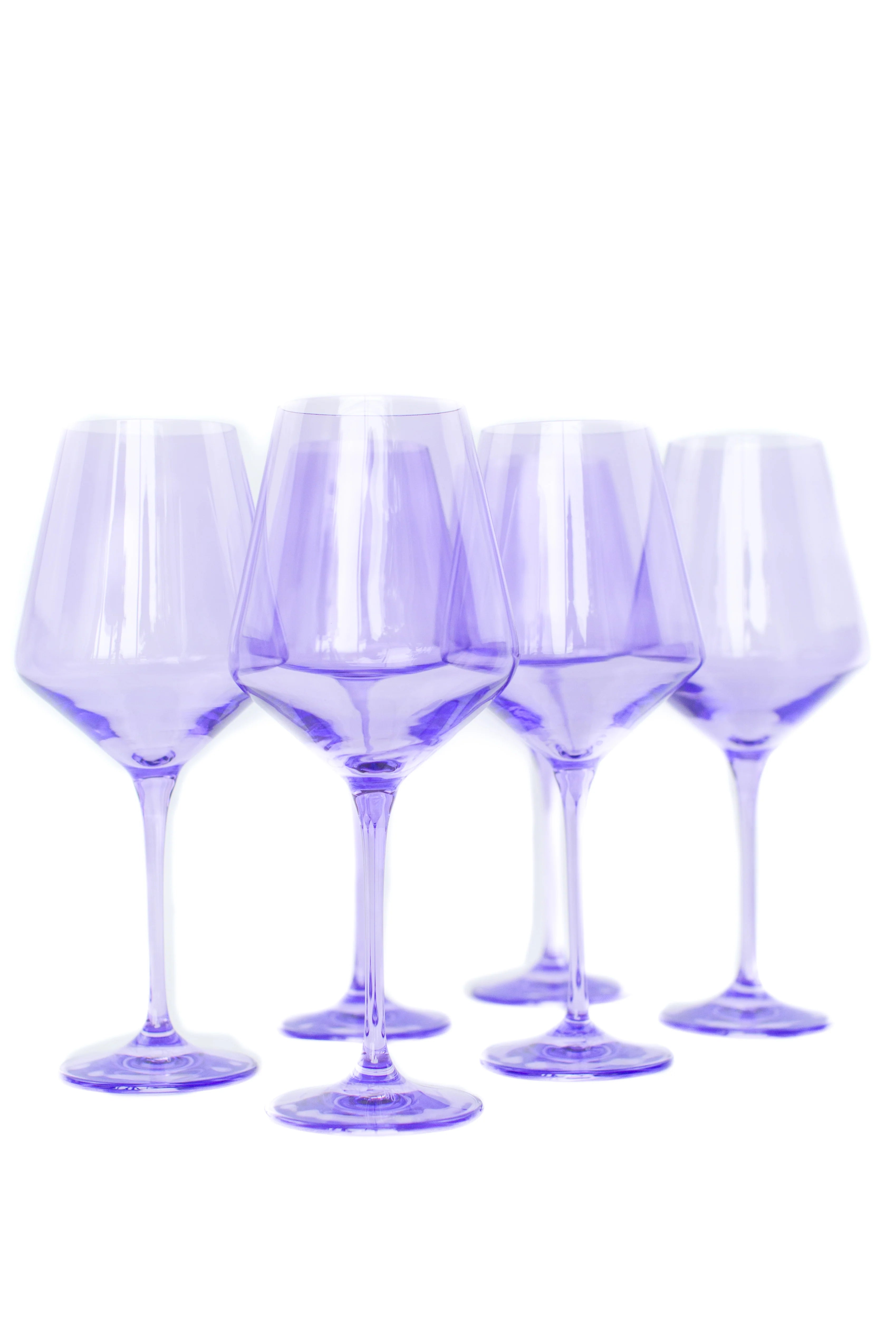 Estelle Wine Stemware - Bundle - Lavender