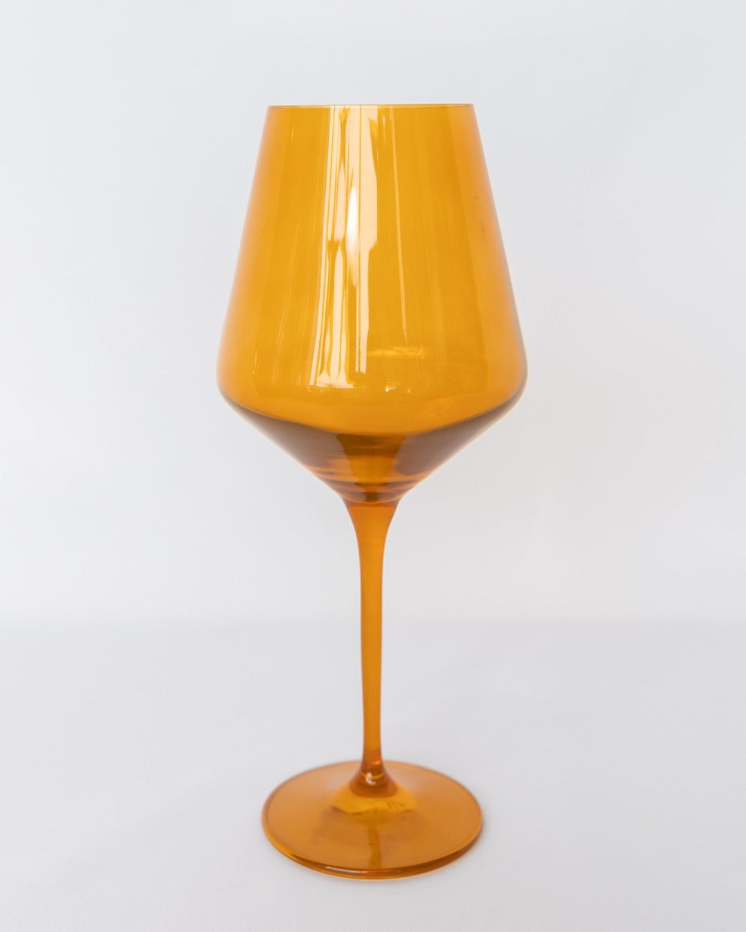 Estelle Colored Wine Stemware {Butterscotch}_Single