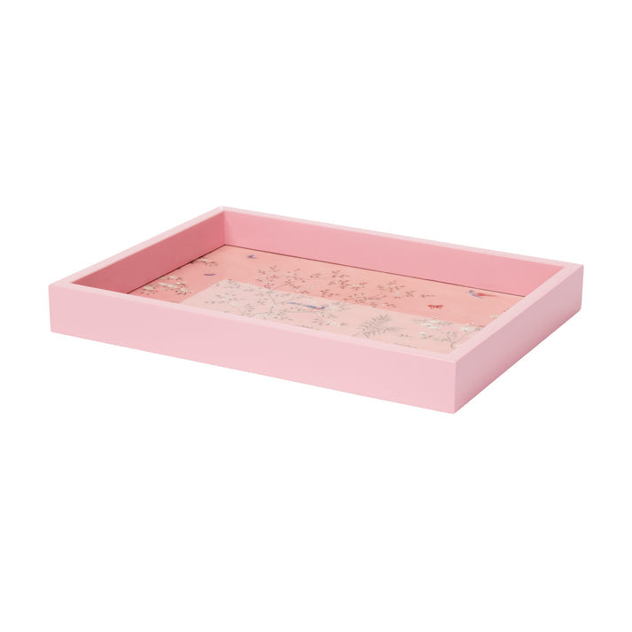 Small Pink Chinoiserie Tray