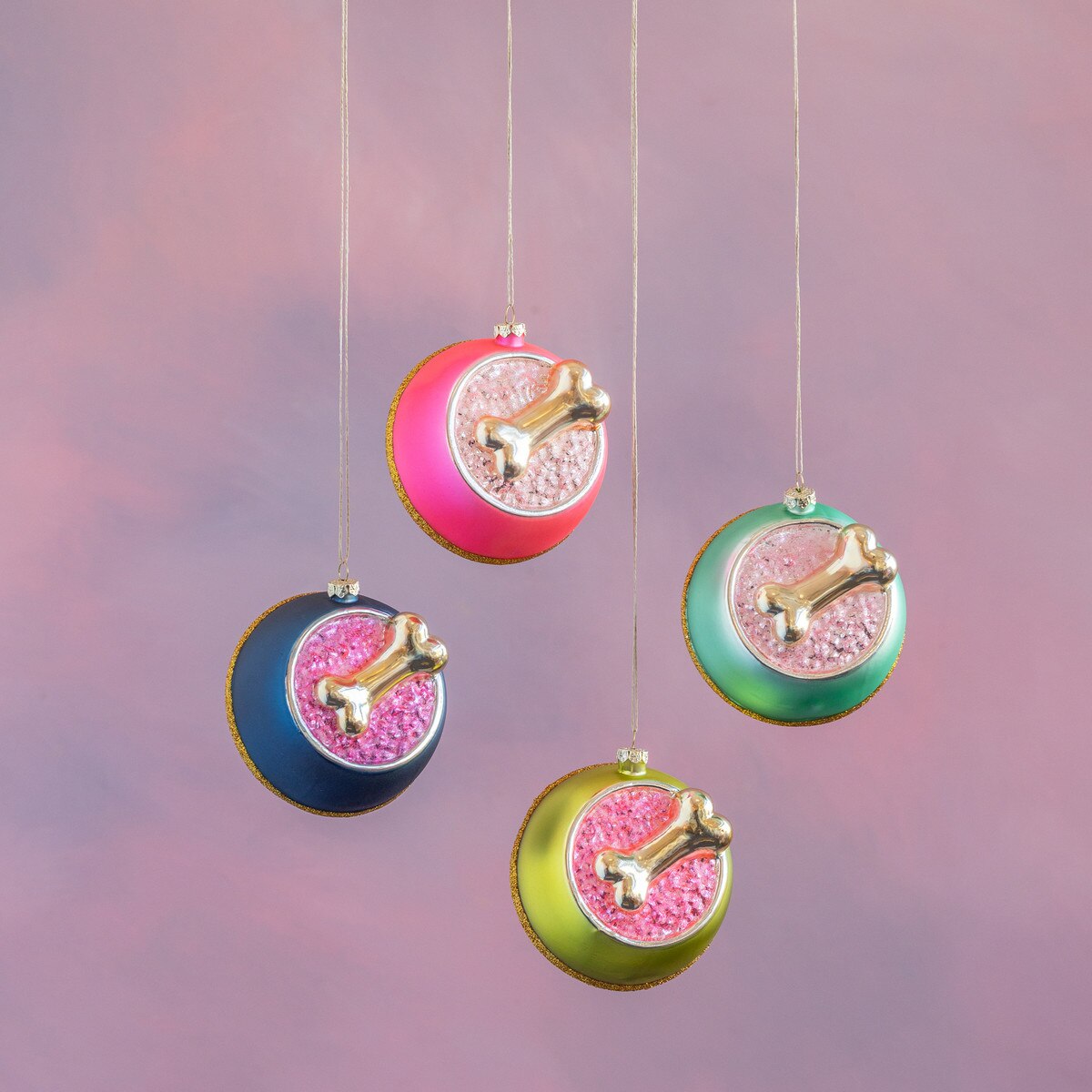 Puppy Dog Bowl Ornament