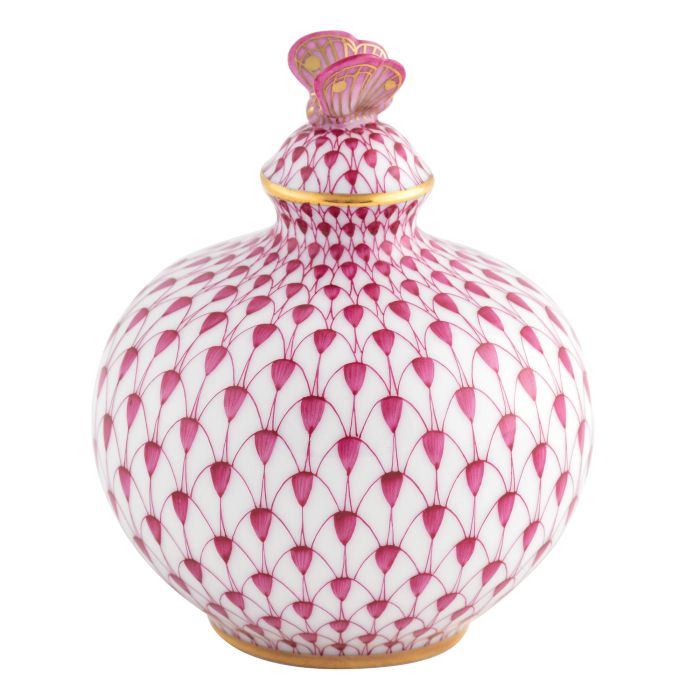 Perfume Bottle Figurine - Raspberry