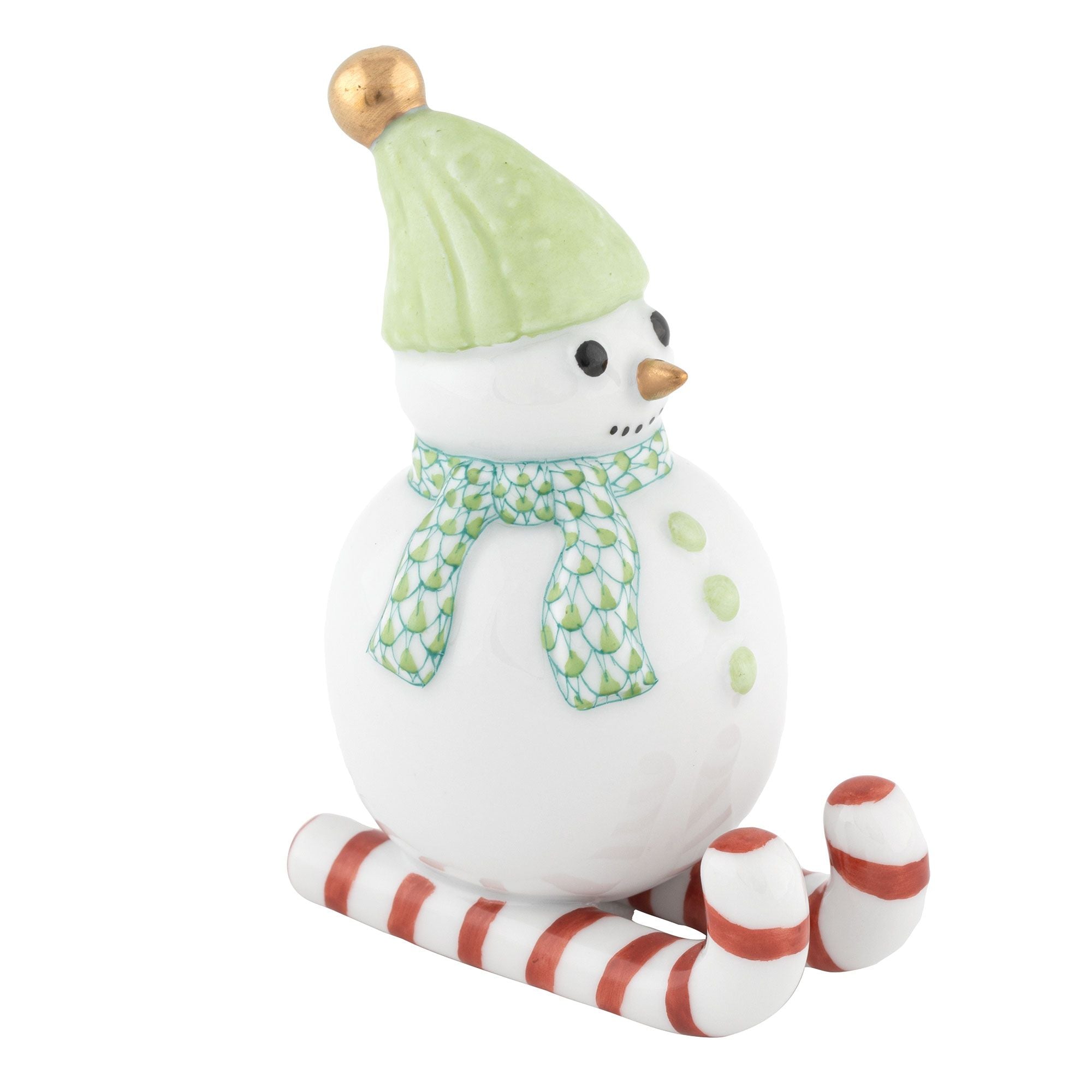 Skiing Snowman