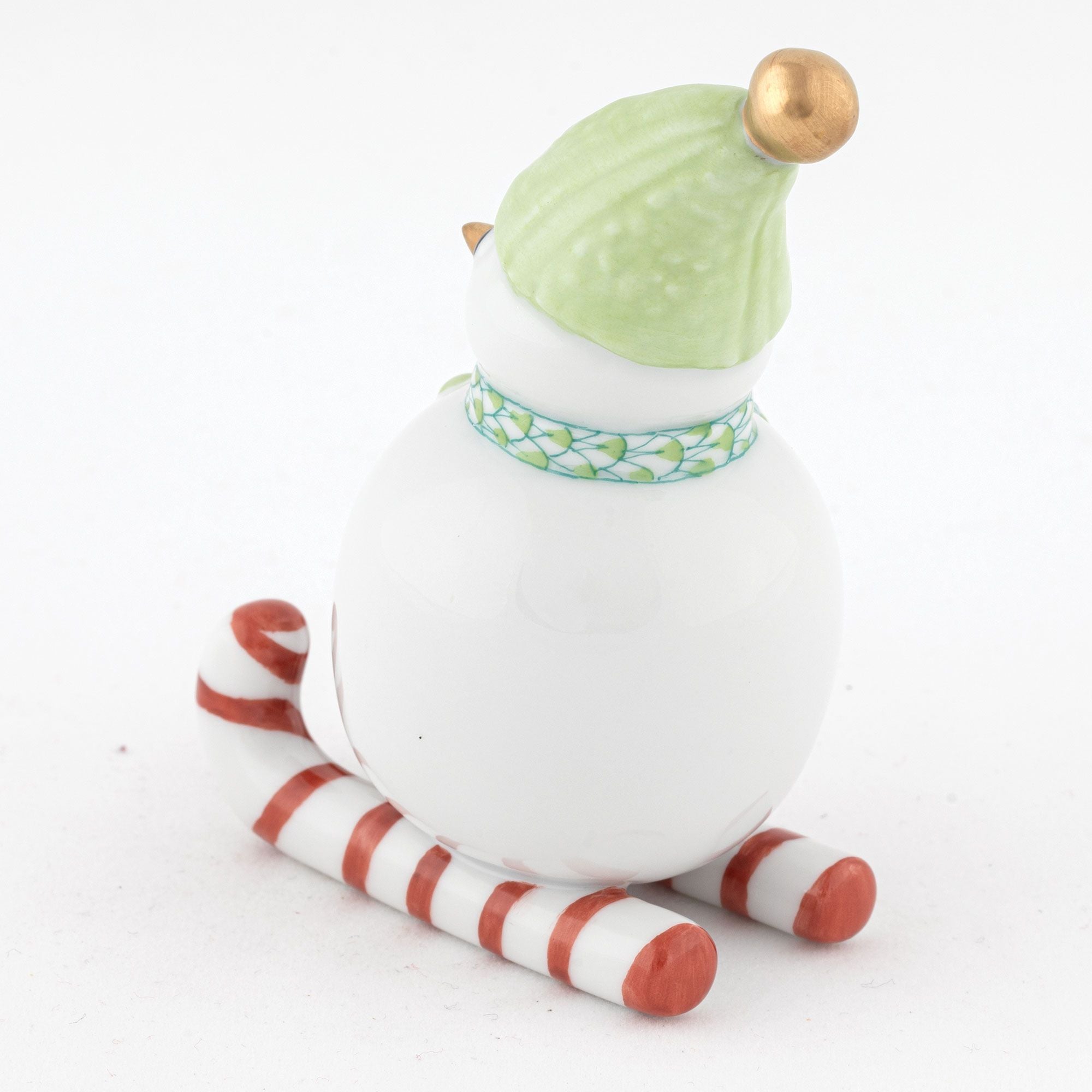 Skiing Snowman