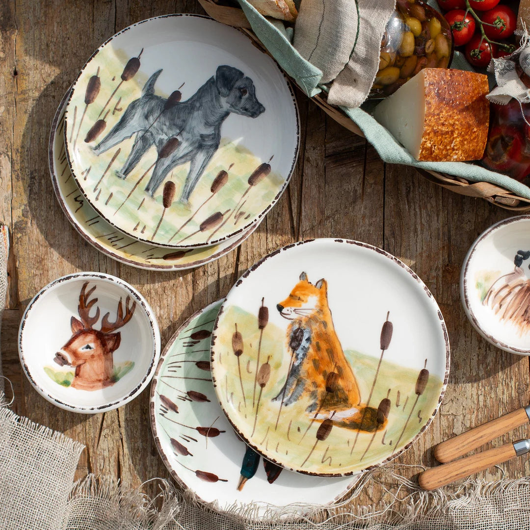 Wildlife Fox Canape Plate