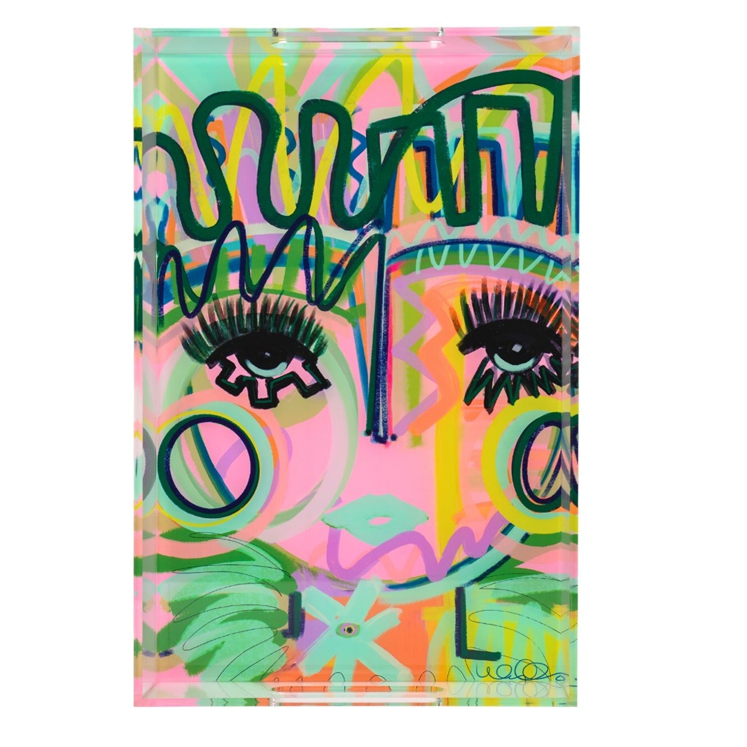 Because I Said So Chica Acrylic Tray