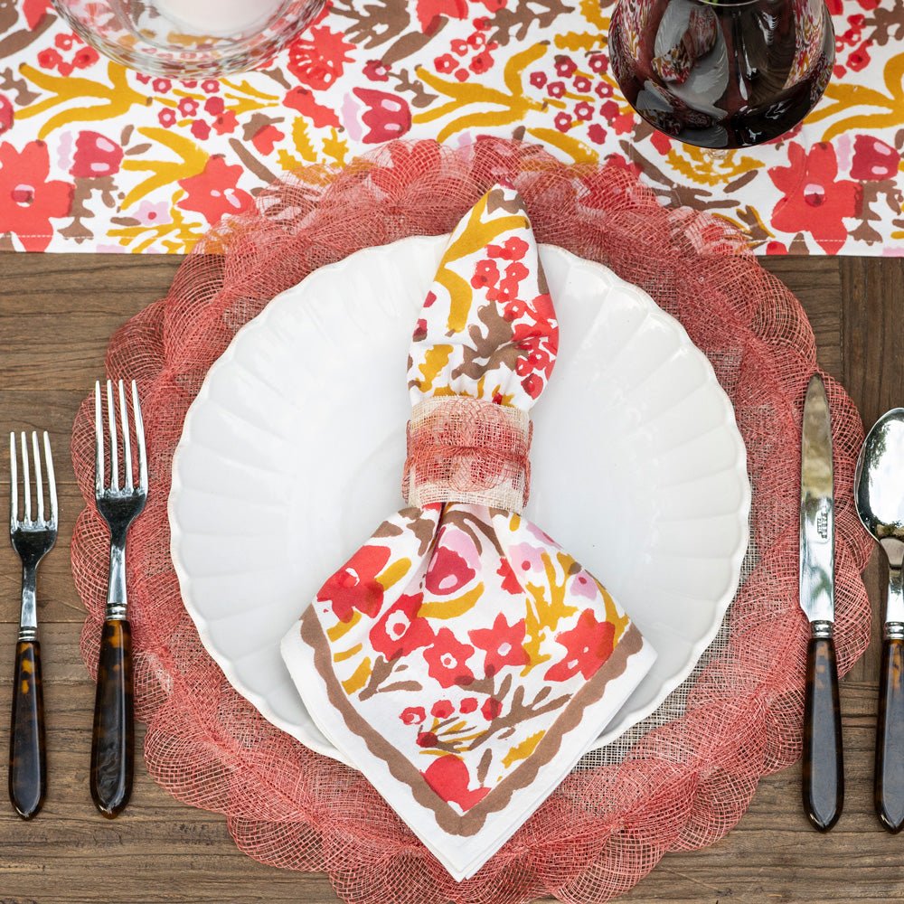 Garden Sunset Napkin | Set of 4