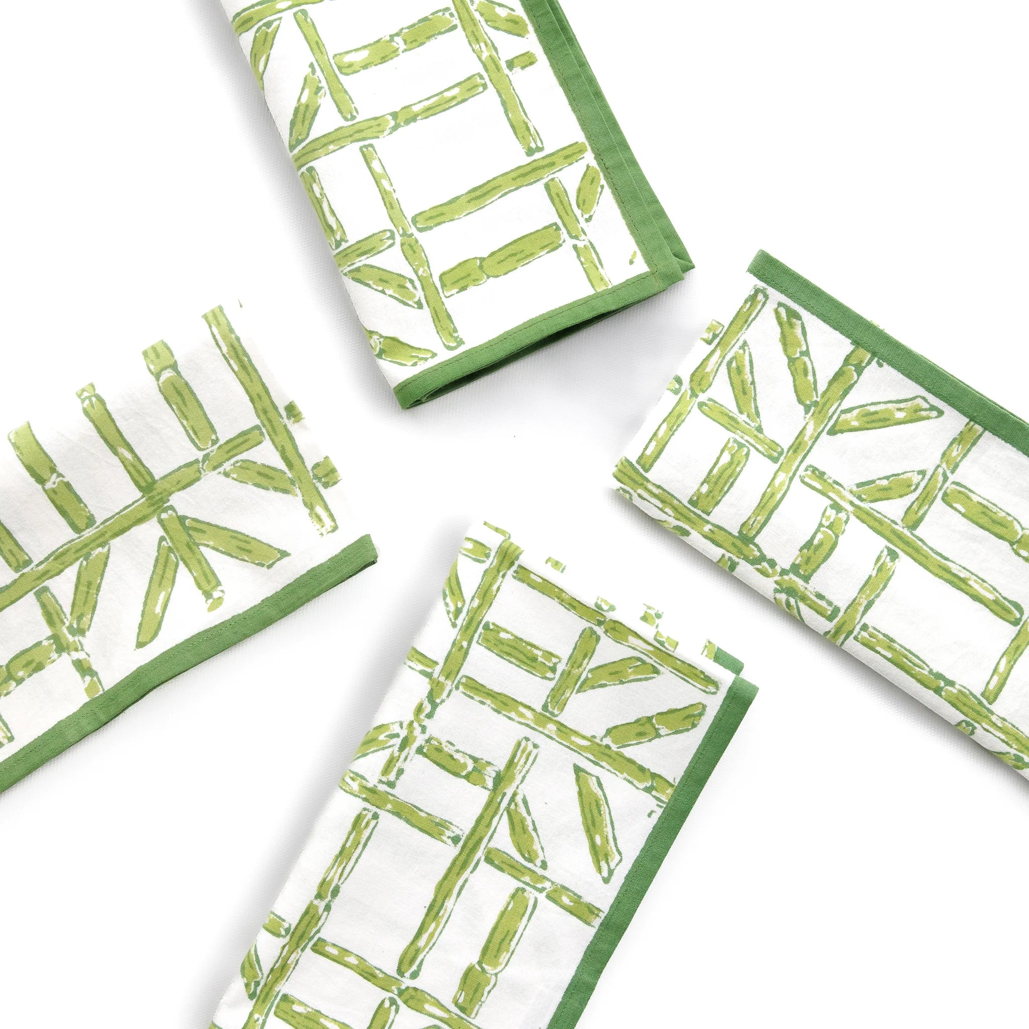 Green Bamboo Napkin | Set of 4