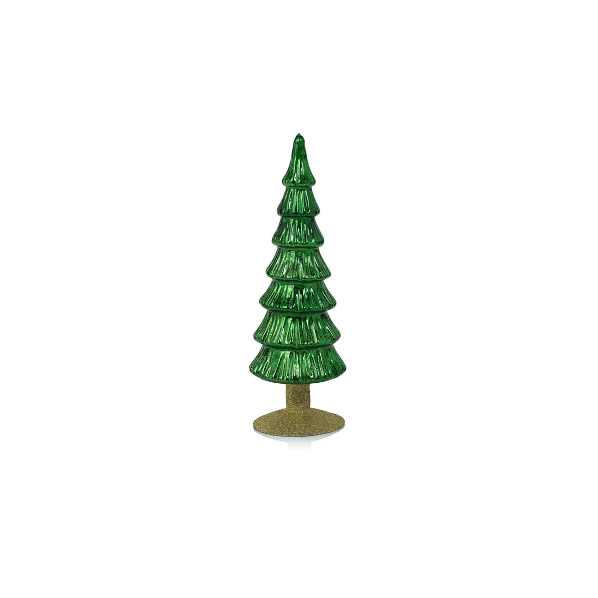 Miramonti Glass Tree on Gold Glitter Base