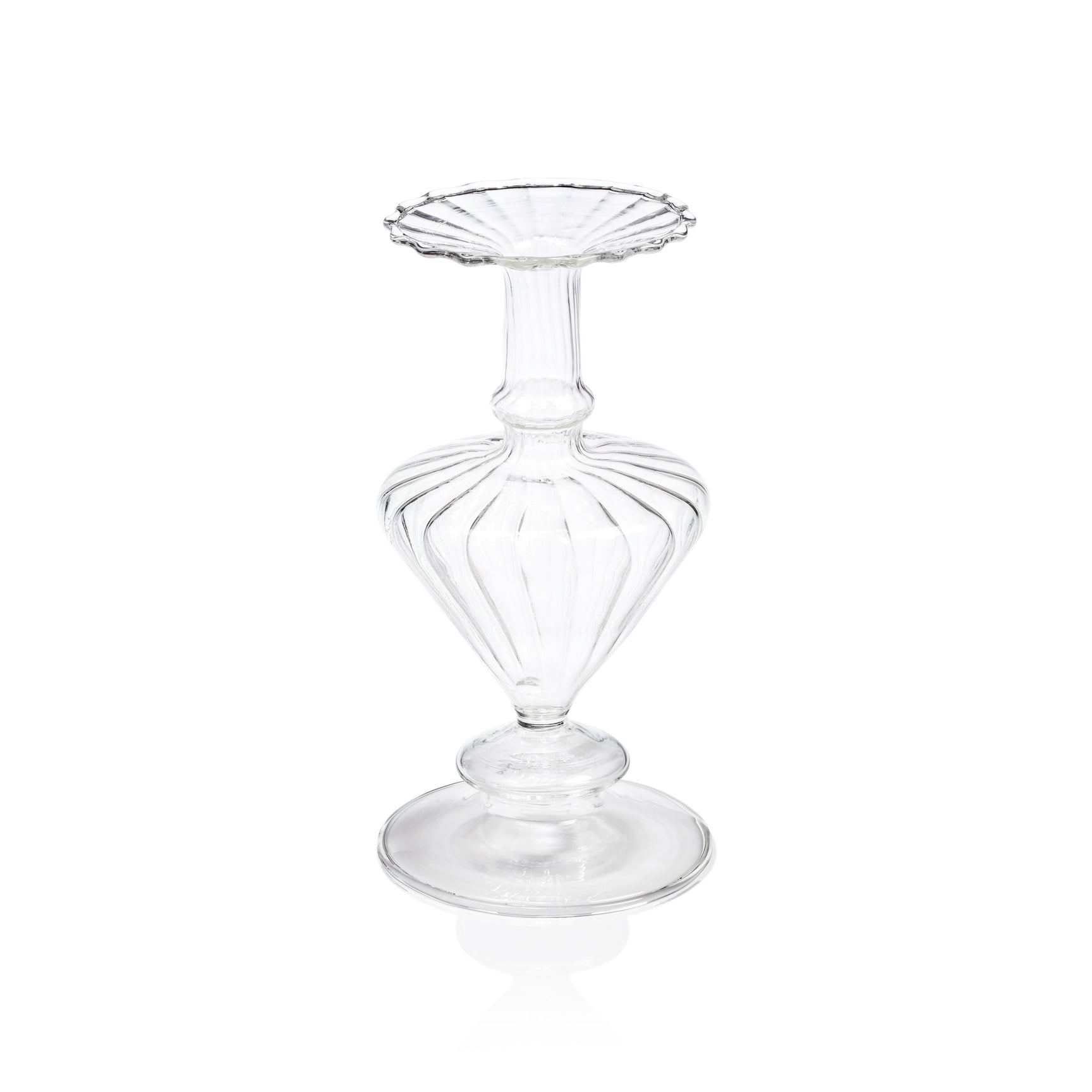 Pompidou Clear Glass Vase
