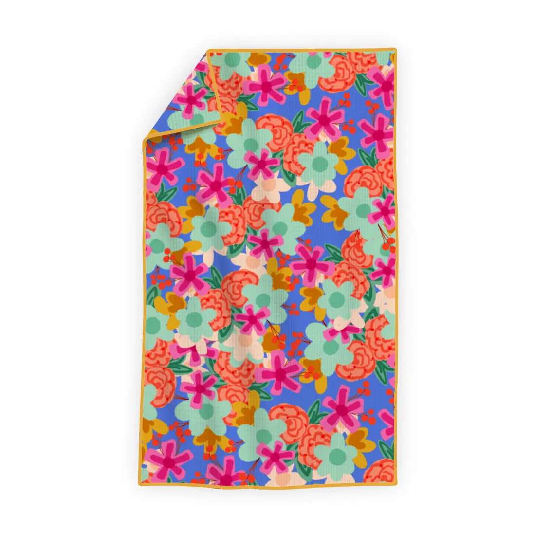 Everette Floral Microfiber Tea Towel