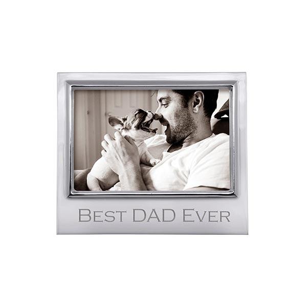 Best Dad Ever 4x6 Signature Picture Frame