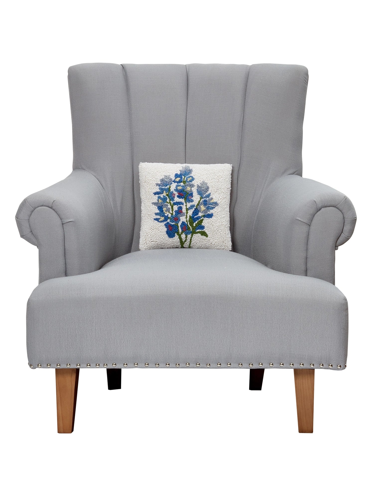Bluebonnet Hook Pillow