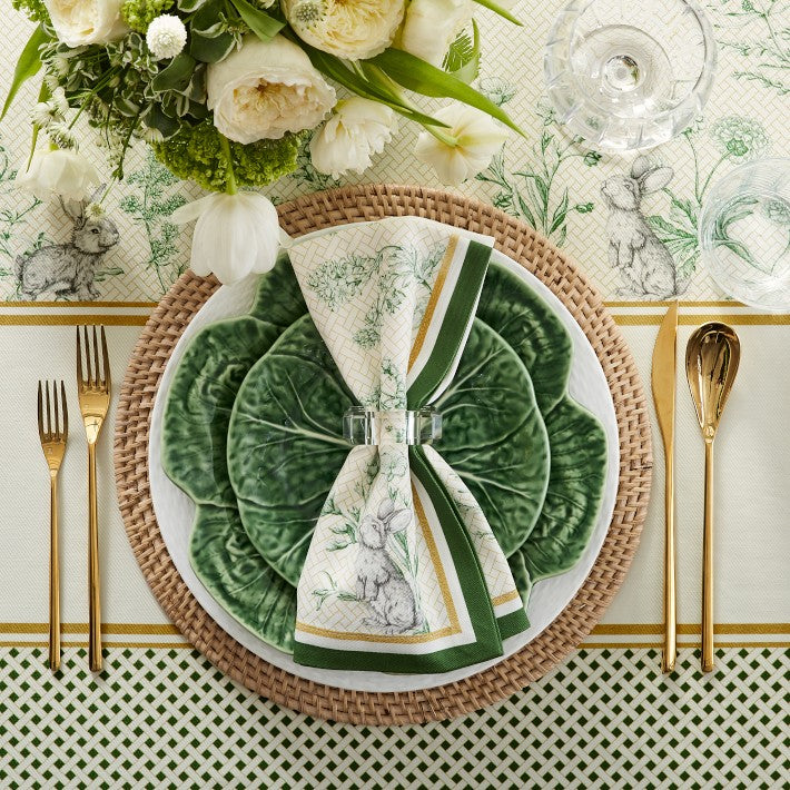 Green Cabbage Fruit Plate