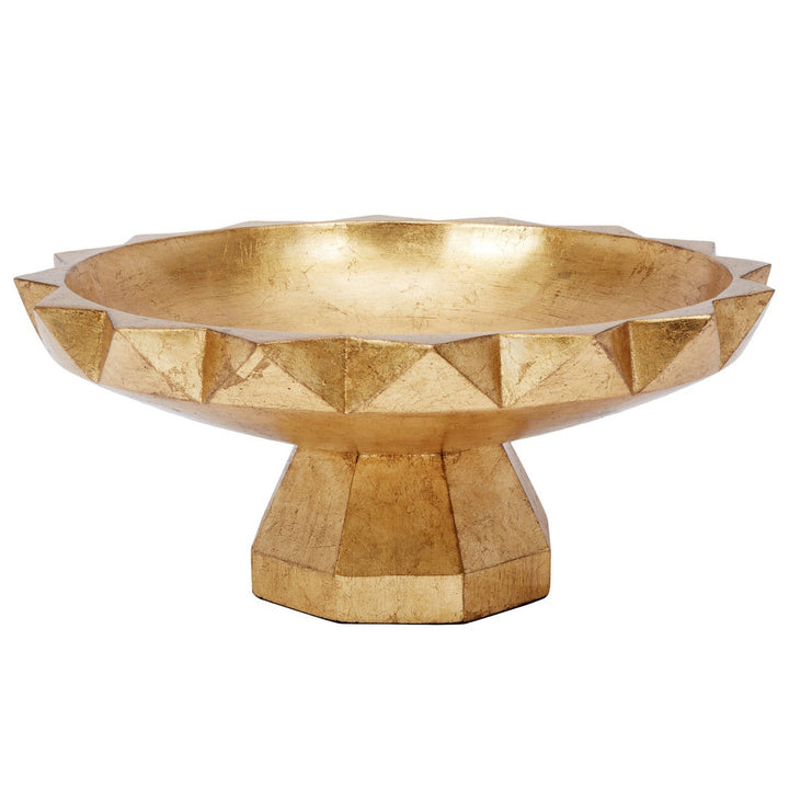 Gold Leaf Julius Decorative Bowl