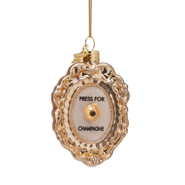 'Press for Champagne' Ornament