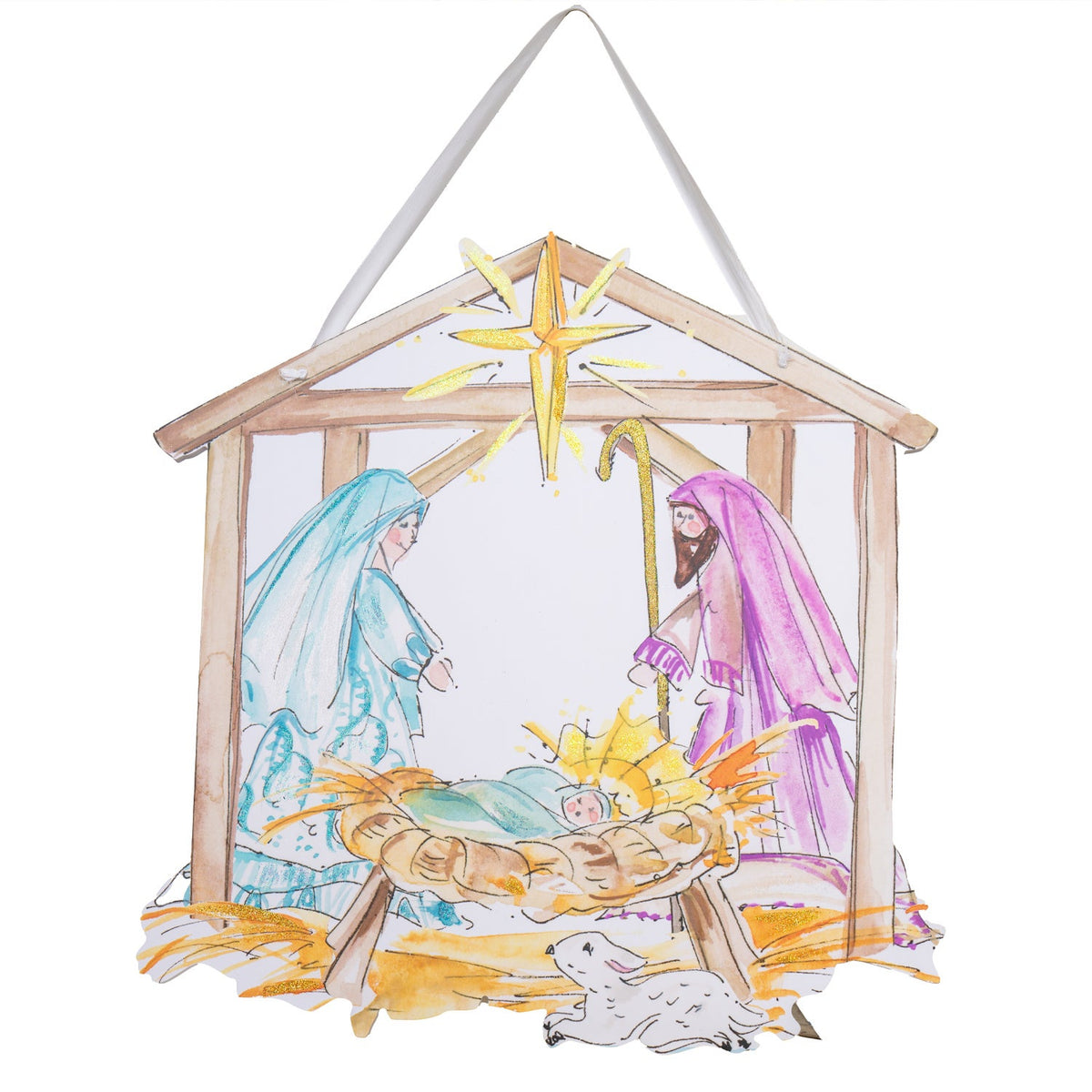 Beck's Holy Family PVC Door Hanger