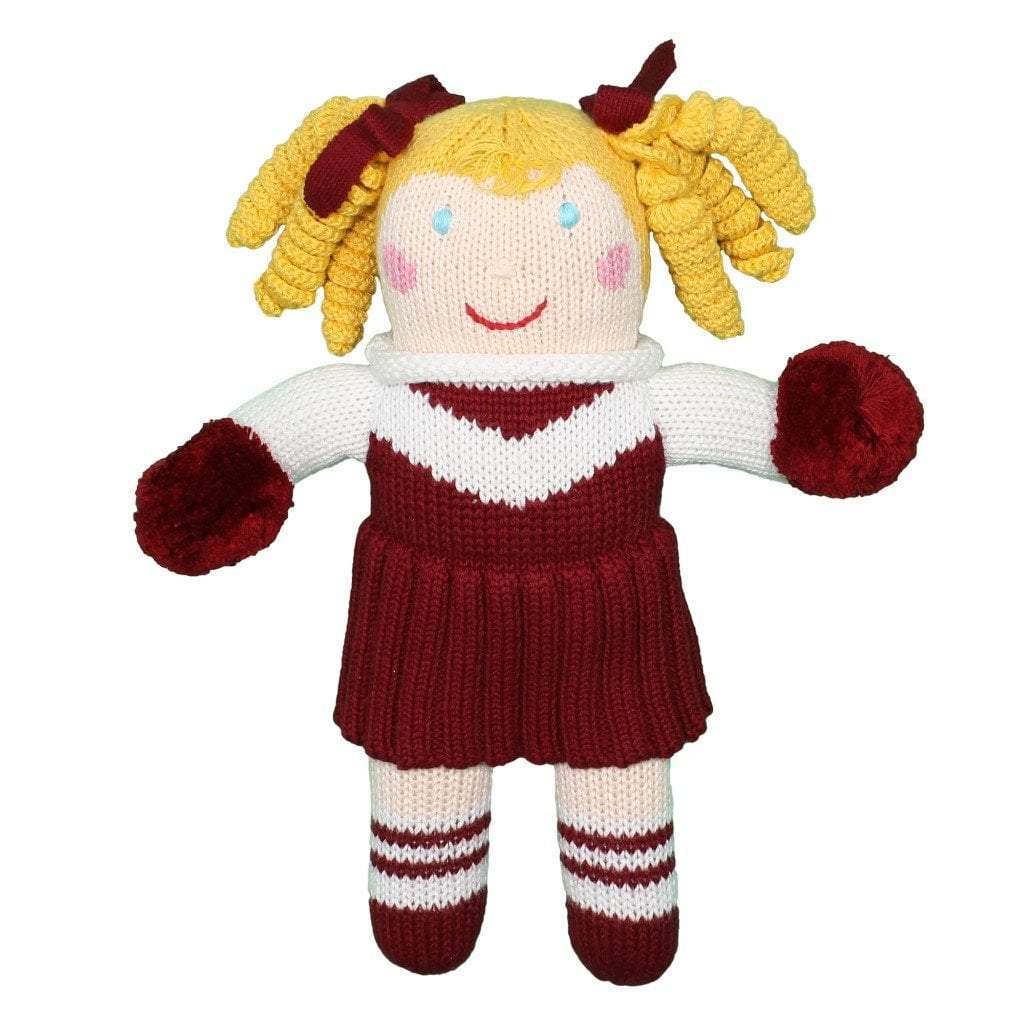 Big Cheerleader Doll - Maroon/White