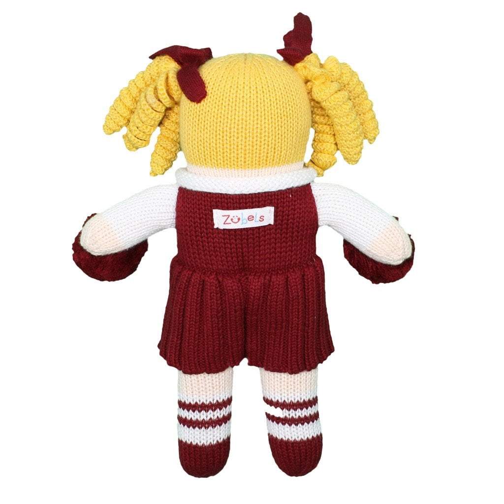 Big Cheerleader Doll - Maroon/White