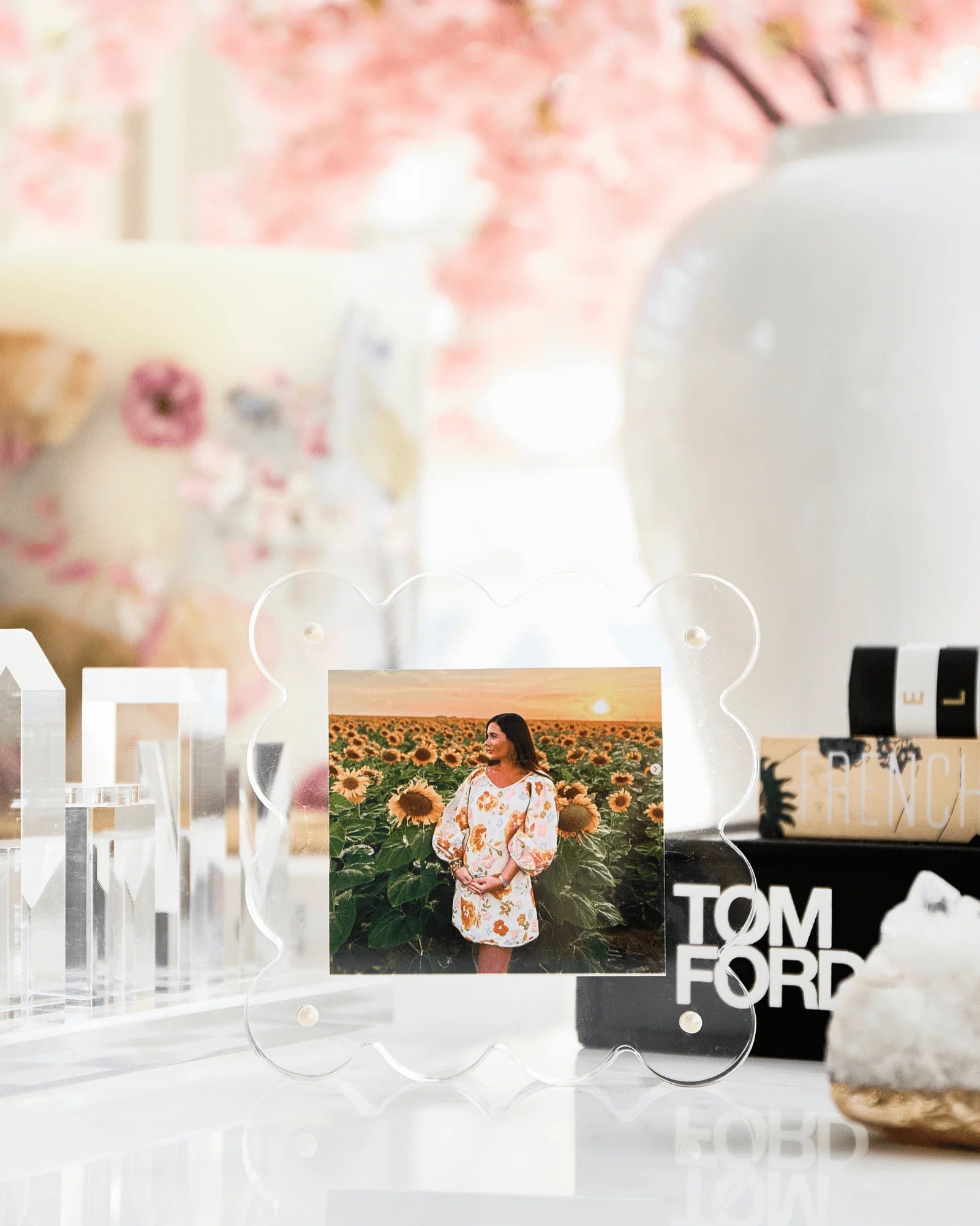 Clear Mini Acrylic Picture Frame