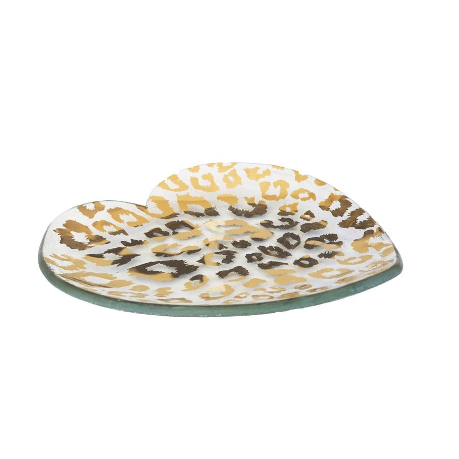 CHEETAH HEART PLATE