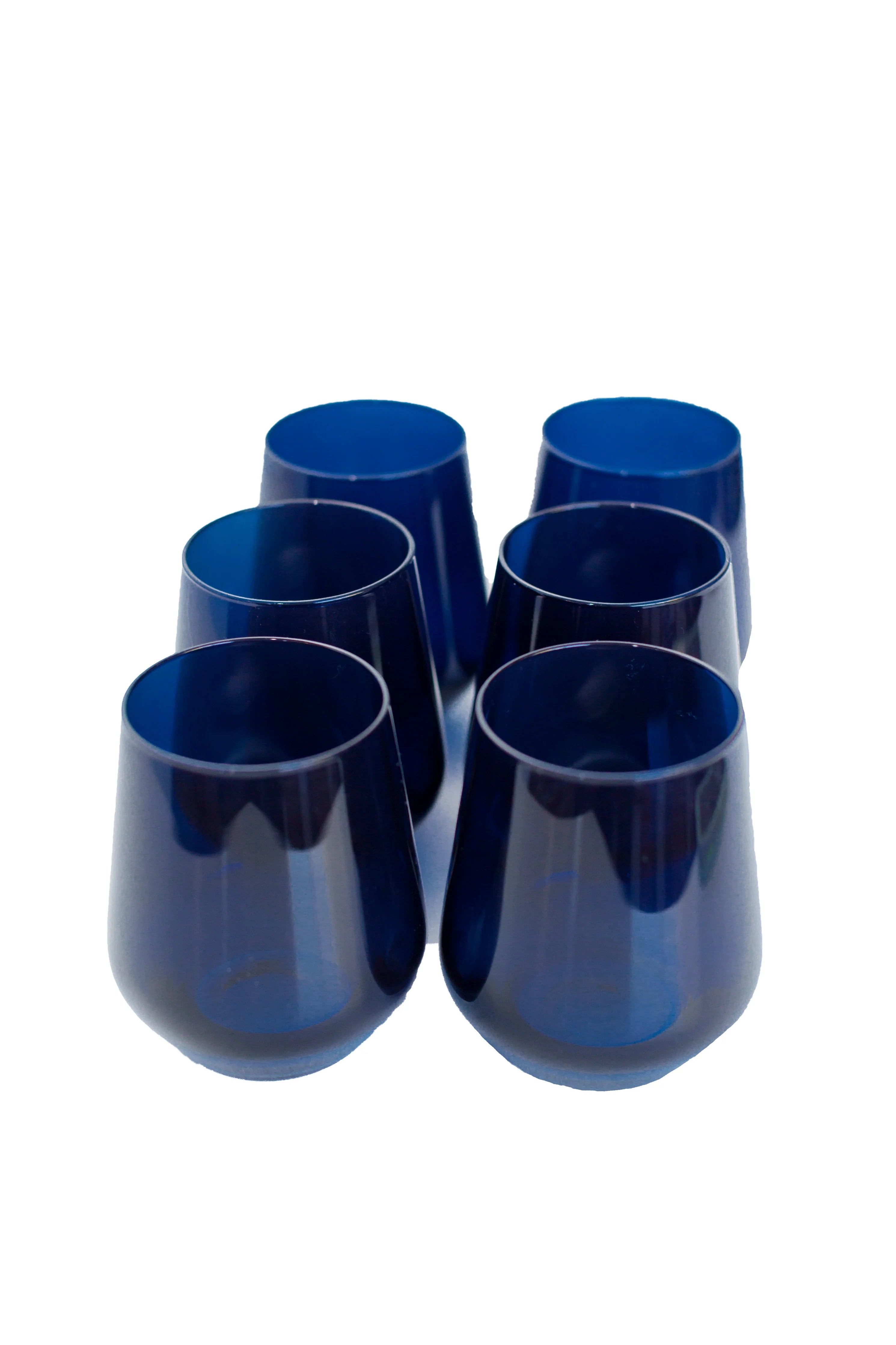 Estelle Stemless Wine - Bundle - Midnight Blue