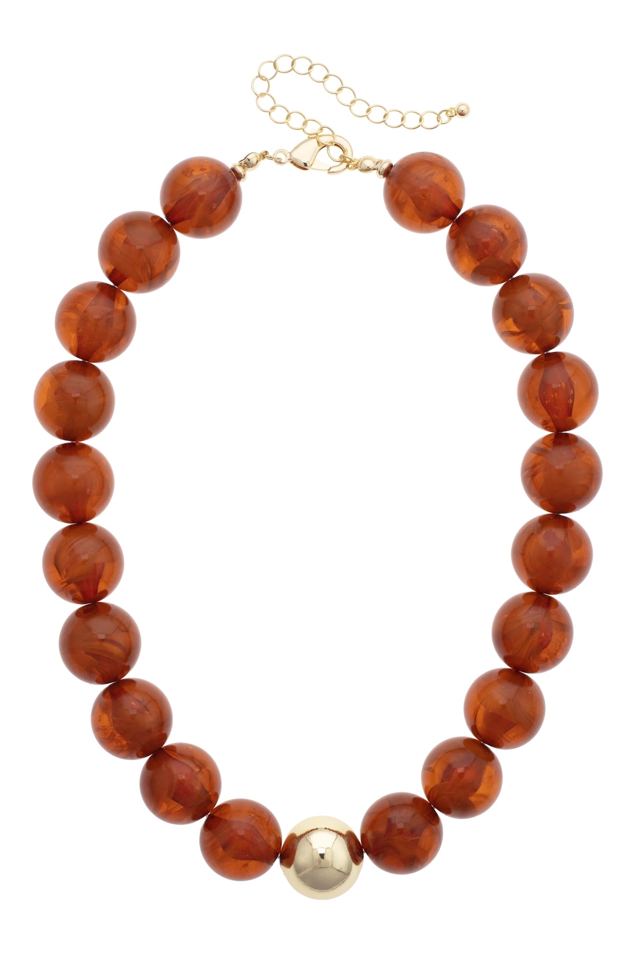 Marjorie Fall Beaded Necklace