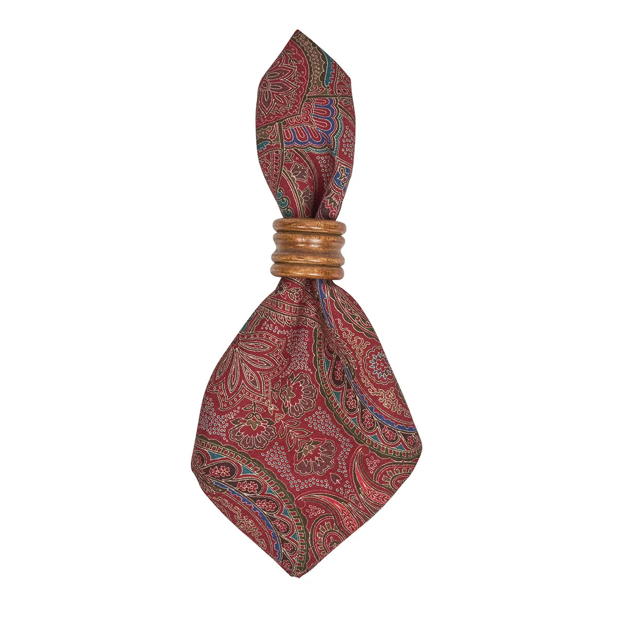 Paisley Napkin Set/4 Red