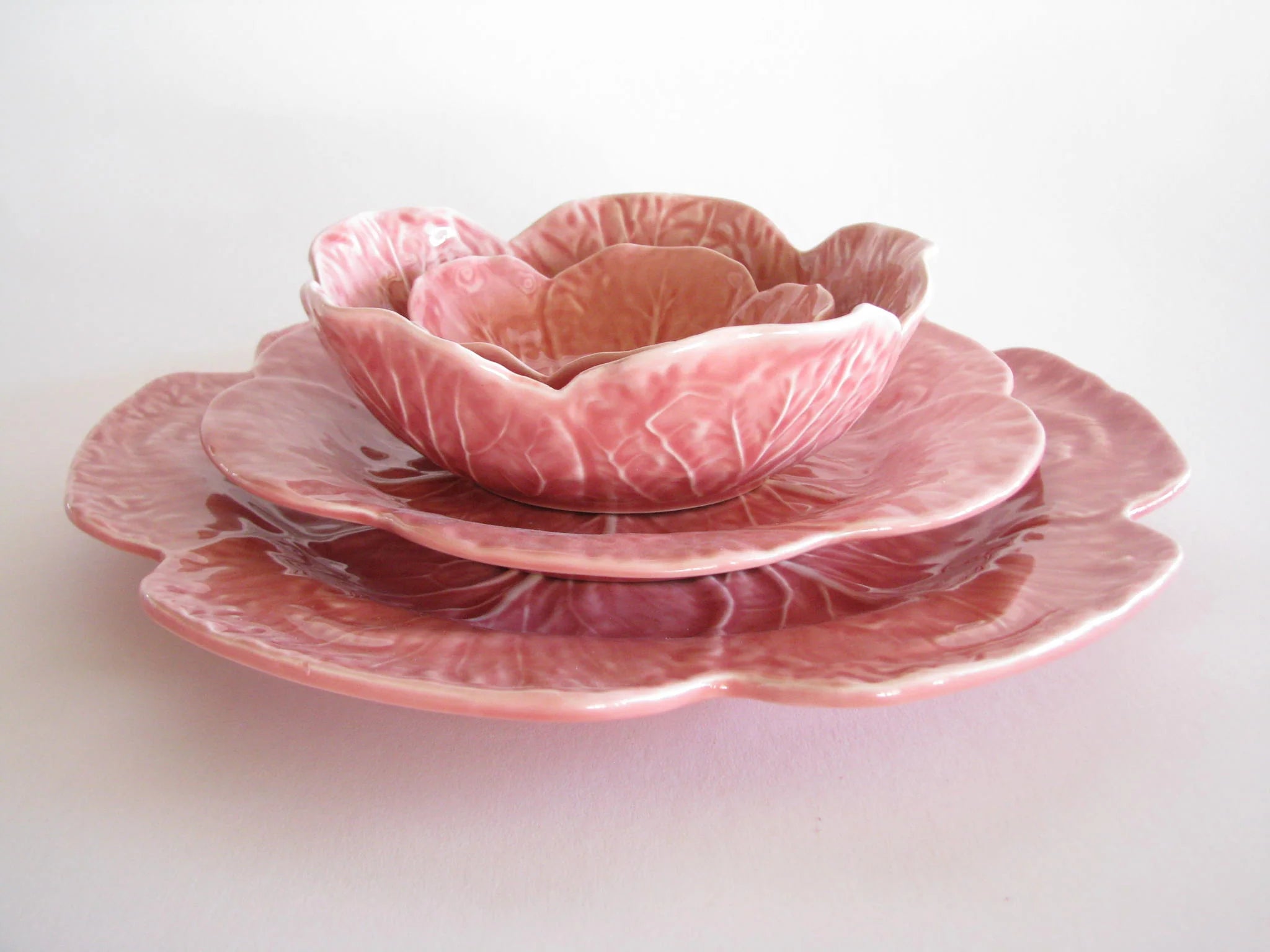 Pink Cabbage Small Bowl