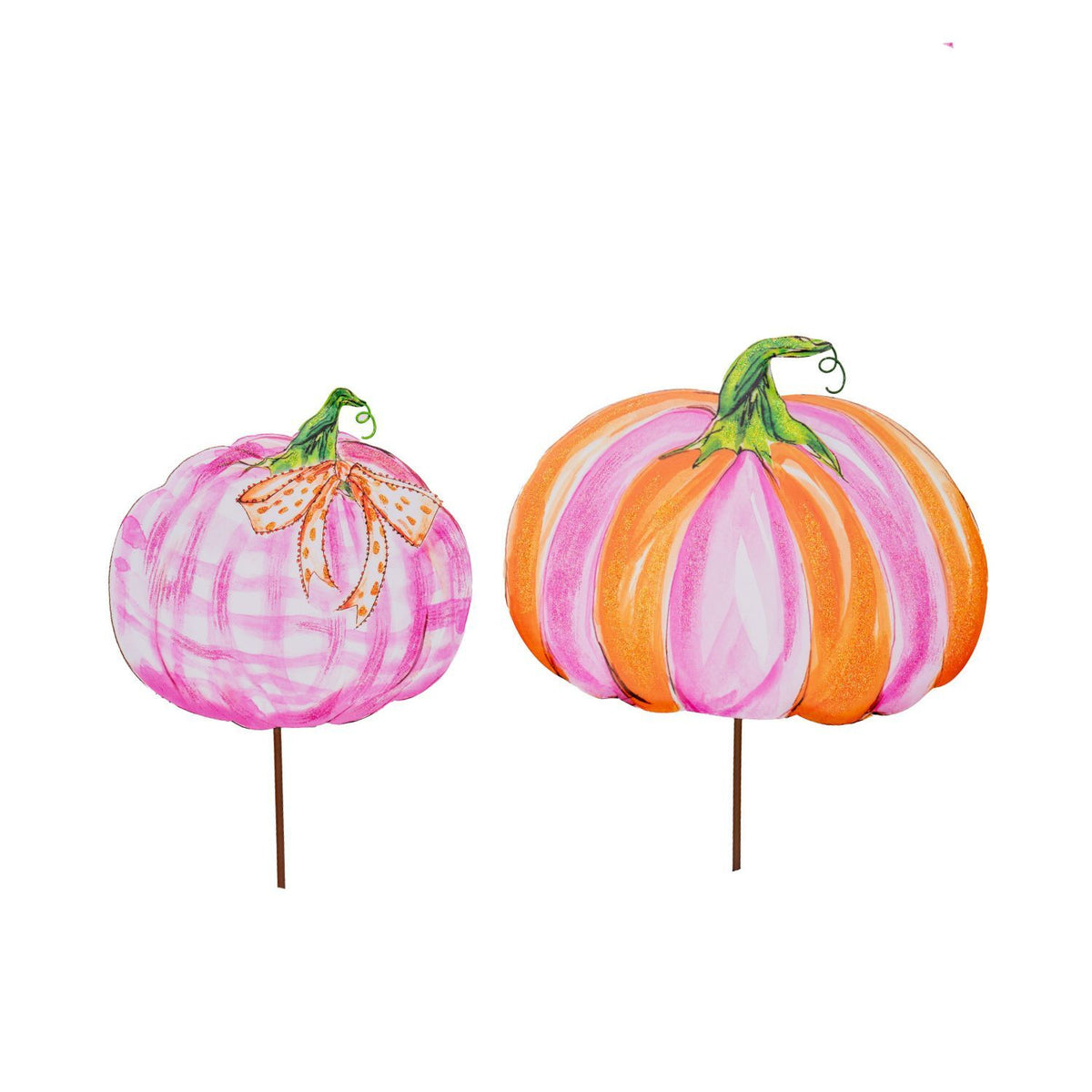 Beck's Pink & Orange Pumpkin