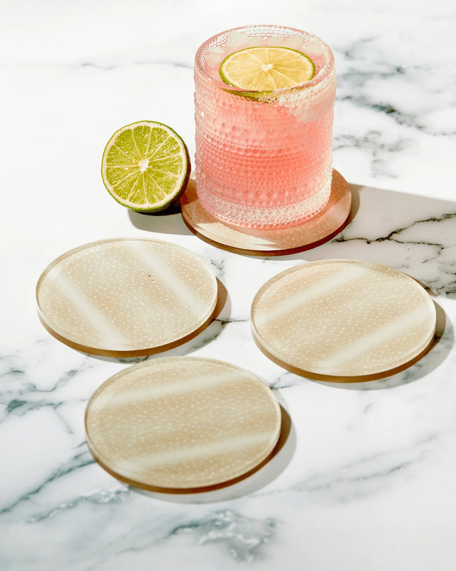 Fawn Print Coaster | Set of 4