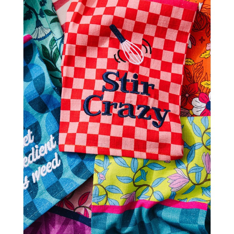 Stir Crazy Dish Towel