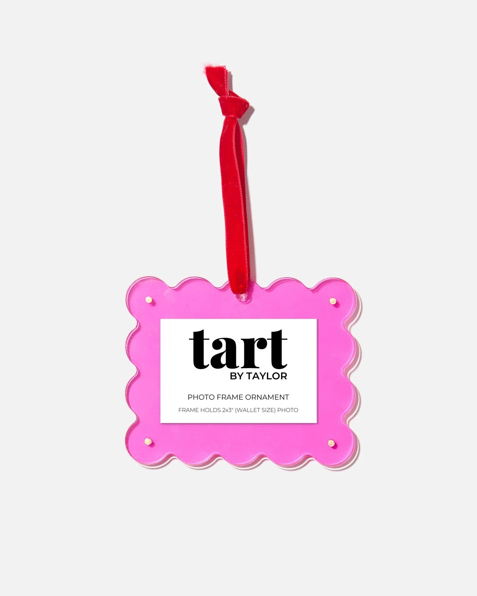 Tart by Taylor Acrylic Frame Ornament