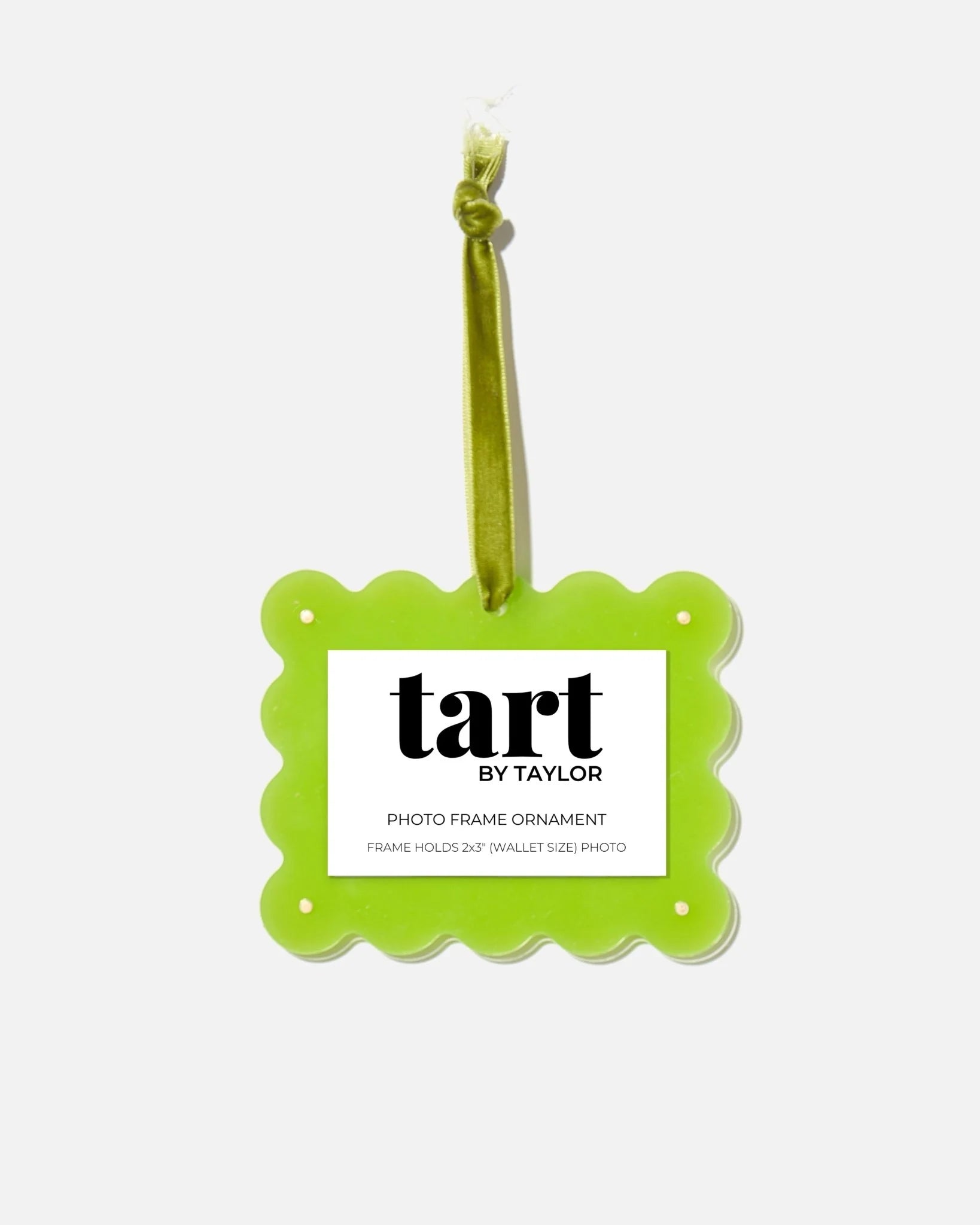 Tart by Taylor Acrylic Frame Ornament