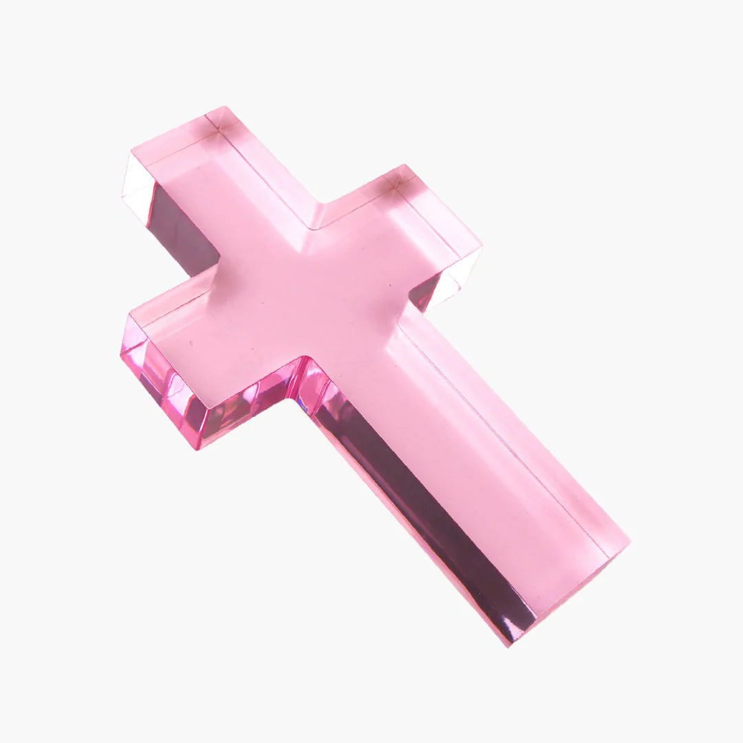 Large Cross Acrylic Weights
