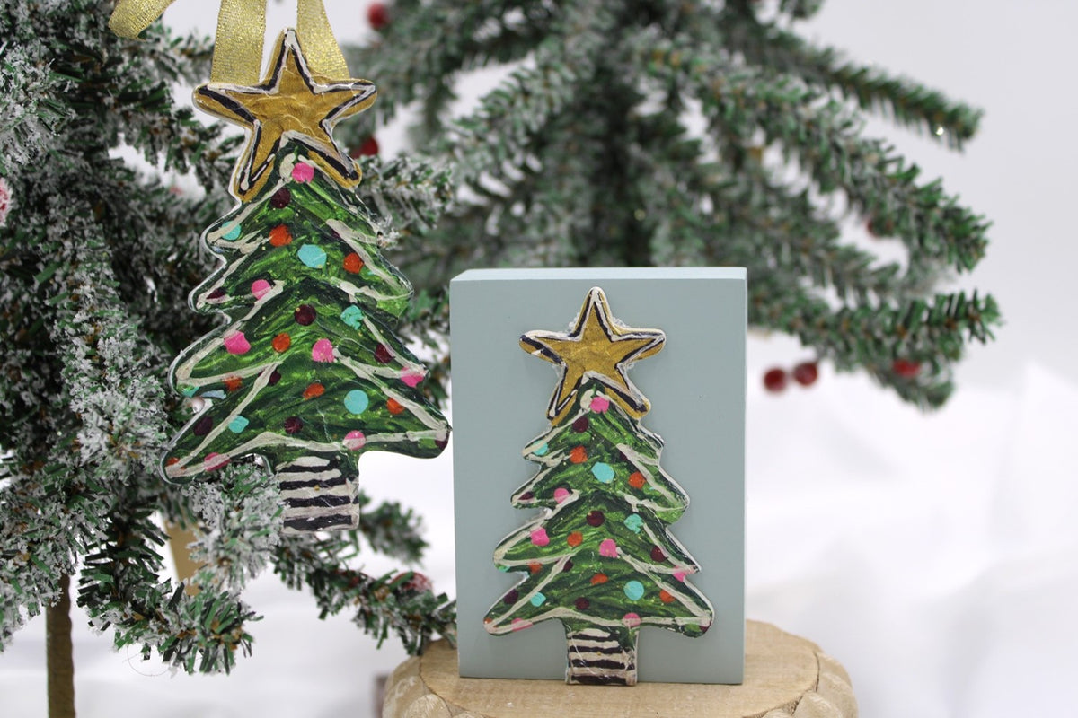 Tree Cutout MDF/Plaster Ornament