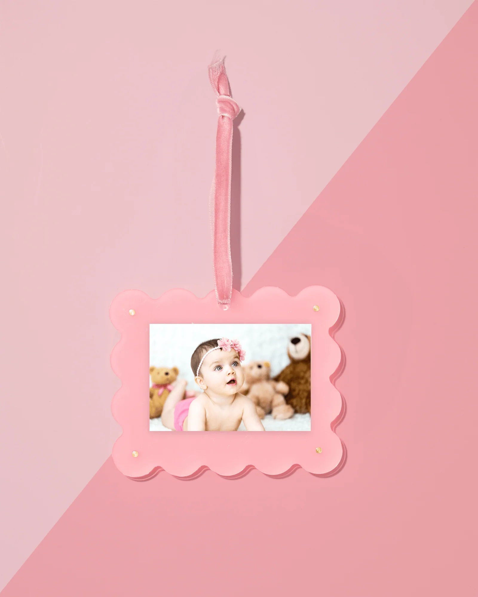 Light Pink Frame Ornament