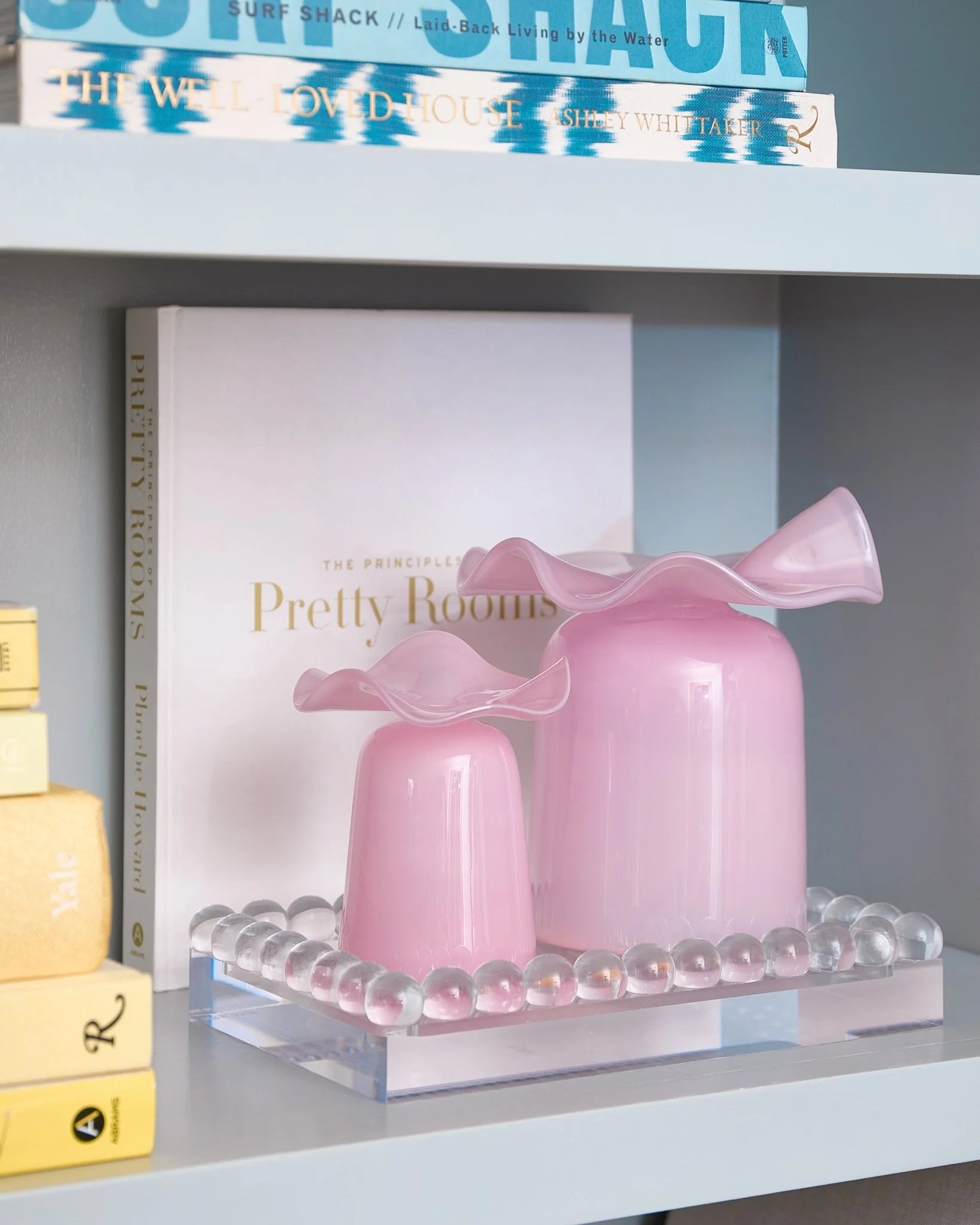 Bubble Lucite Tray
