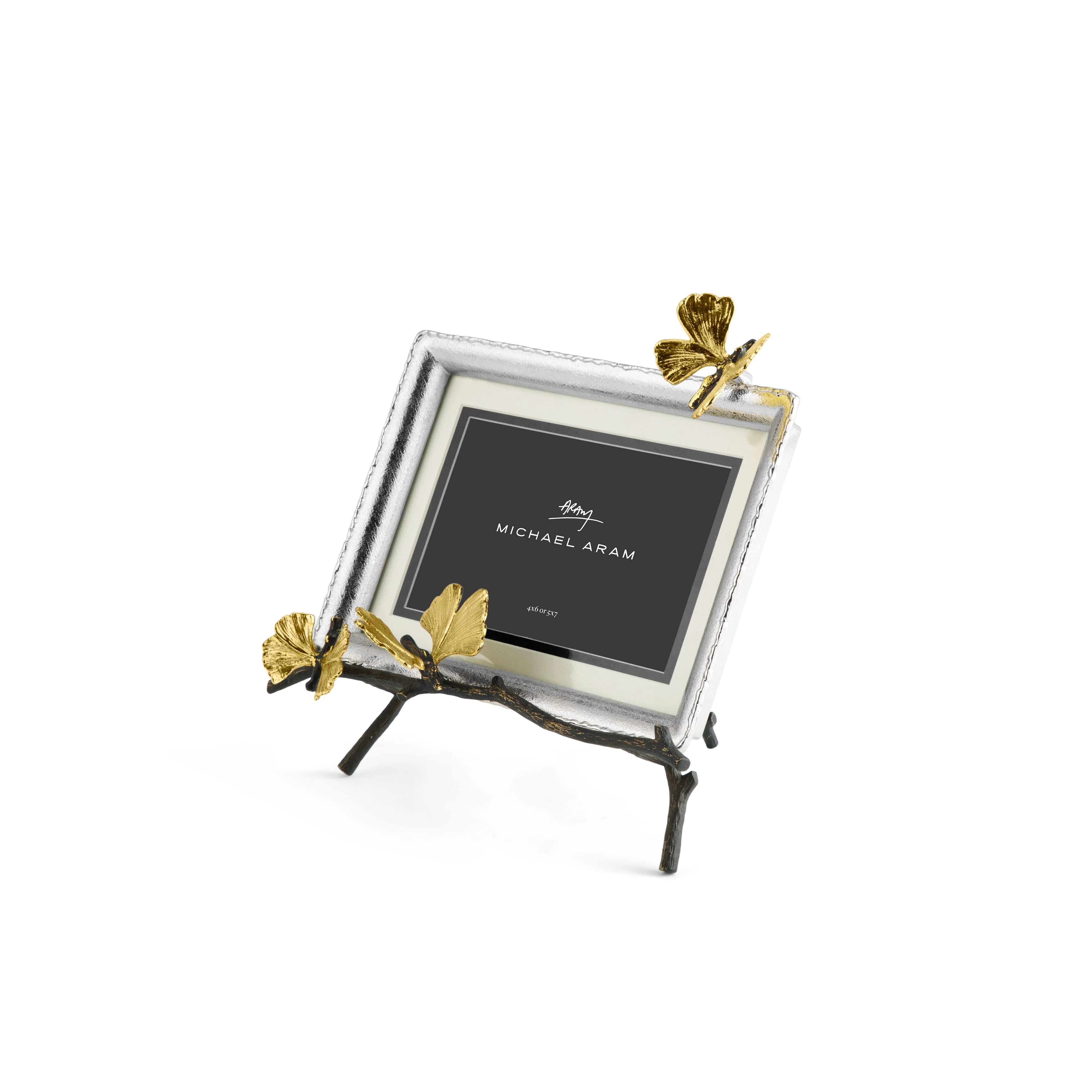 Butterfly Ginkgo Frame - Easel