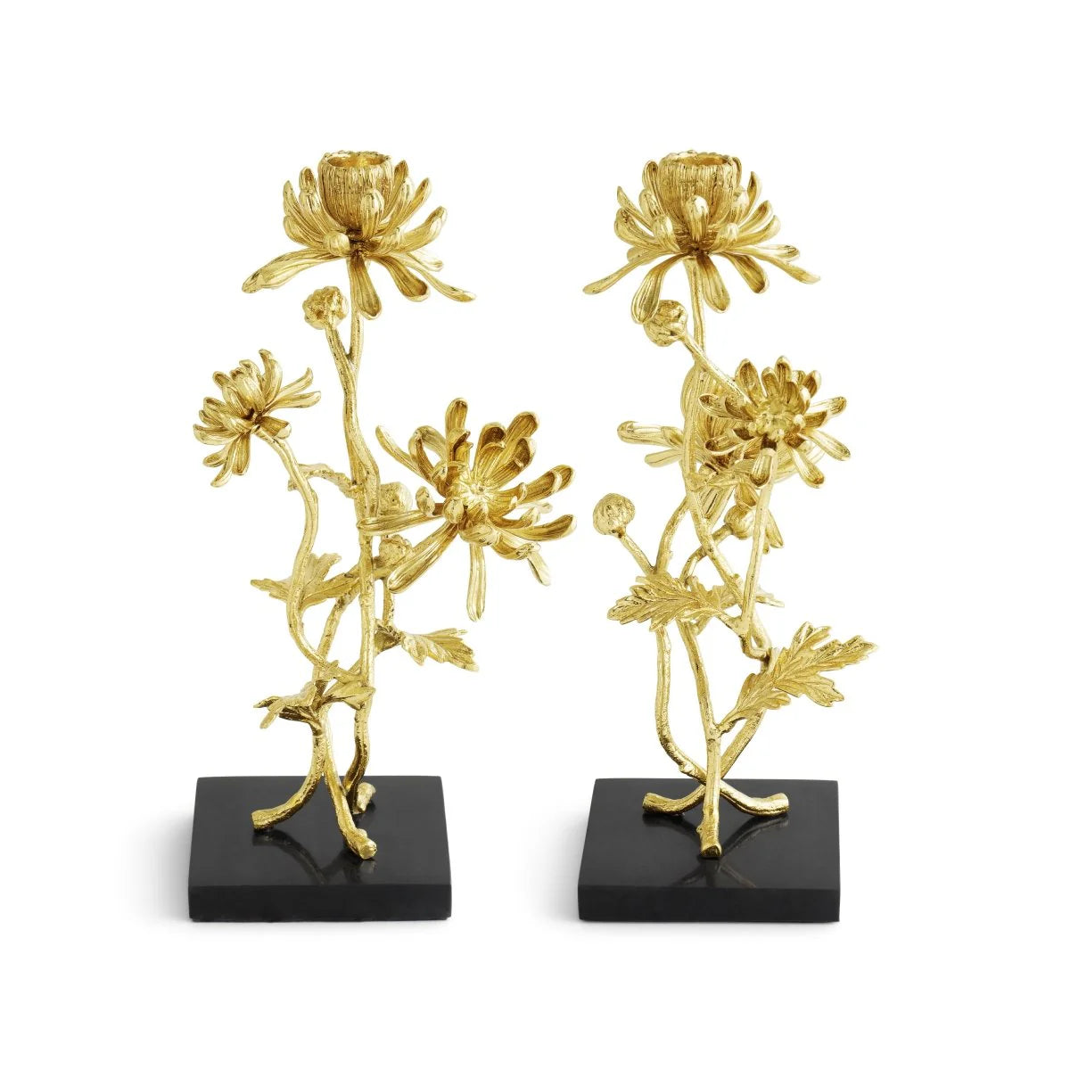 Dahlia Tall Candleholders | Set of 2